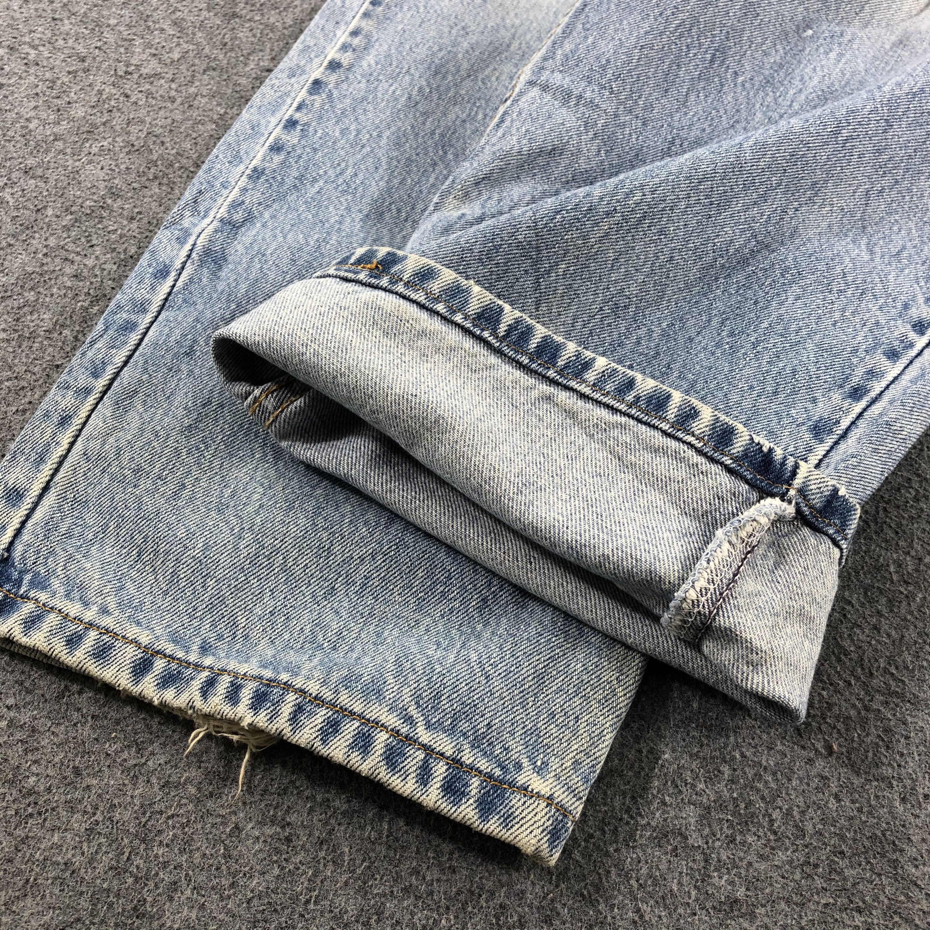 Levi's 90s Vintage Blue Wash Levis 550 Jeans-J2368 Size US 38 / EU 54 - 7 Thumbnail