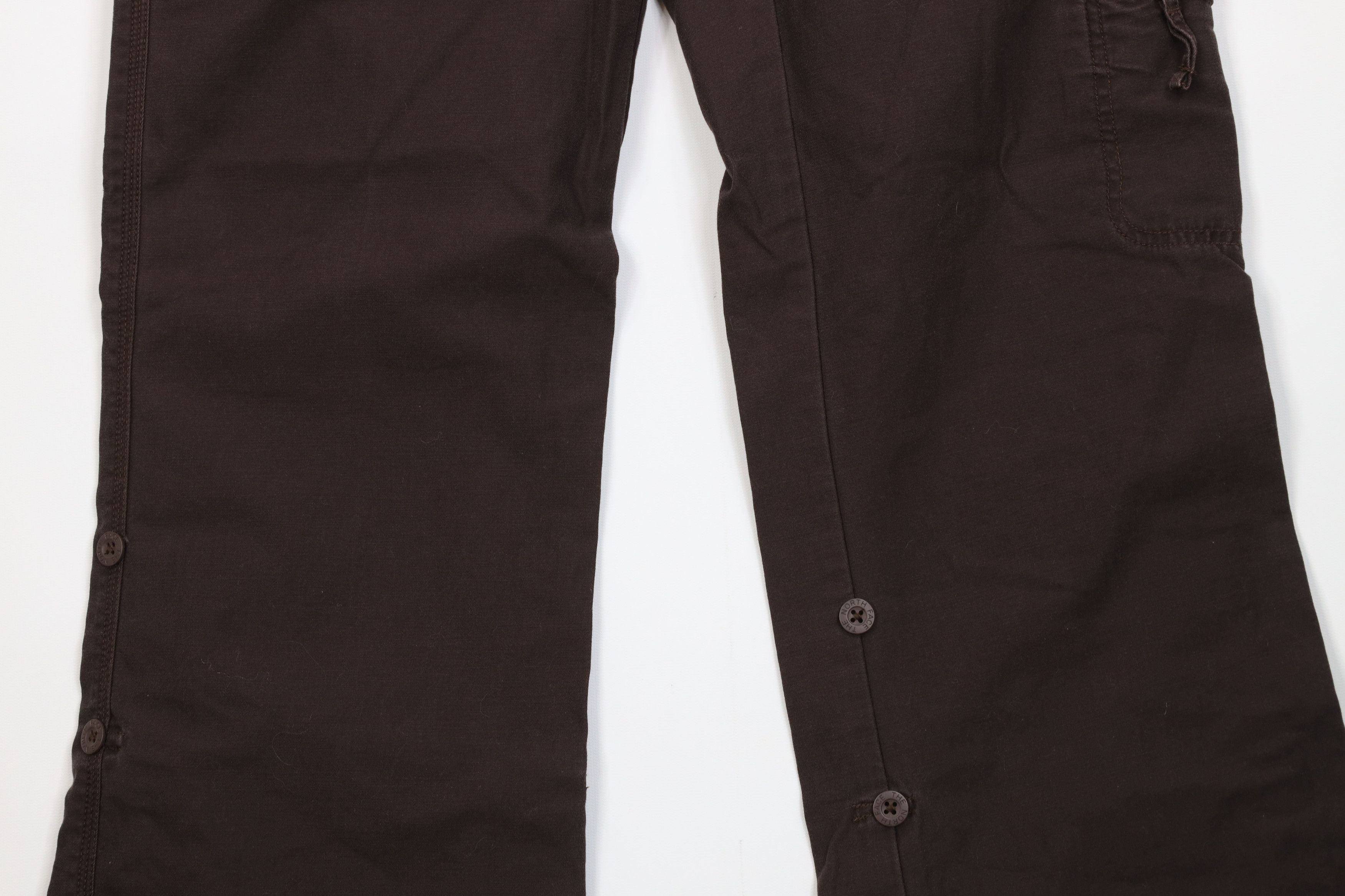 The North Face Vintage Y2K The North Face Flared Wide Leg Cargo Pants Size 32" / US 10 / IT 46 - 3 Thumbnail