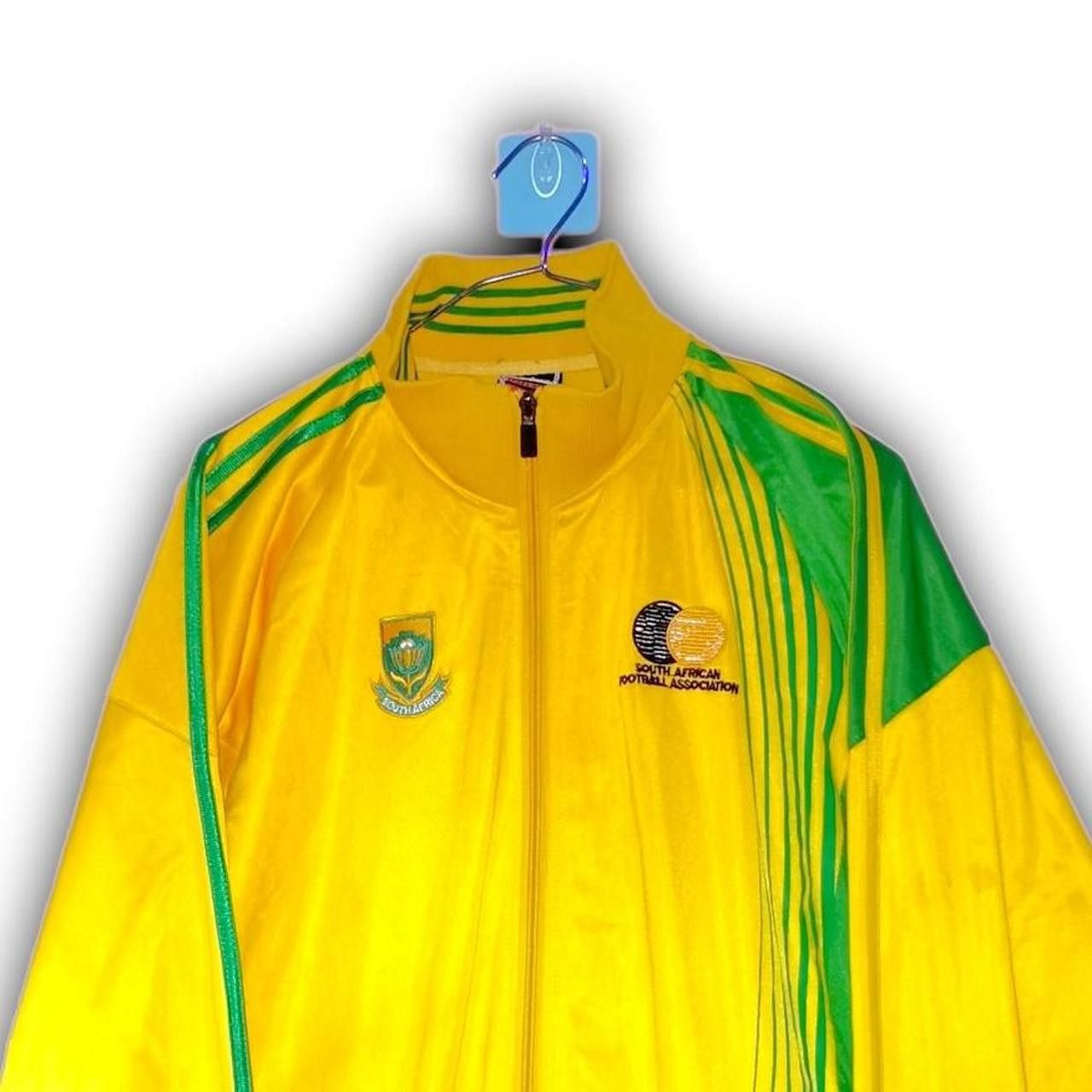 Adidas South Africa 2009 2010 Jacket Training Shirt Jersey Size US XL / EU 56 / 4 - 5 Thumbnail