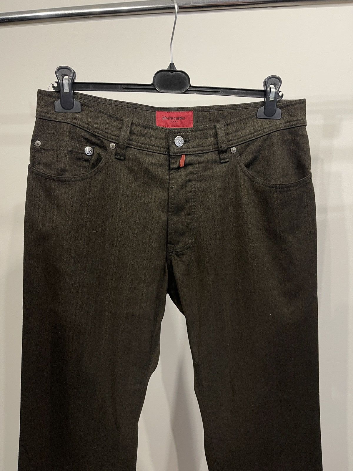 Pierre Cardin Pierre Cardin vintage casual pants brown jeanswear w34 Size US 34 / EU 50 - 2 Thumbnail