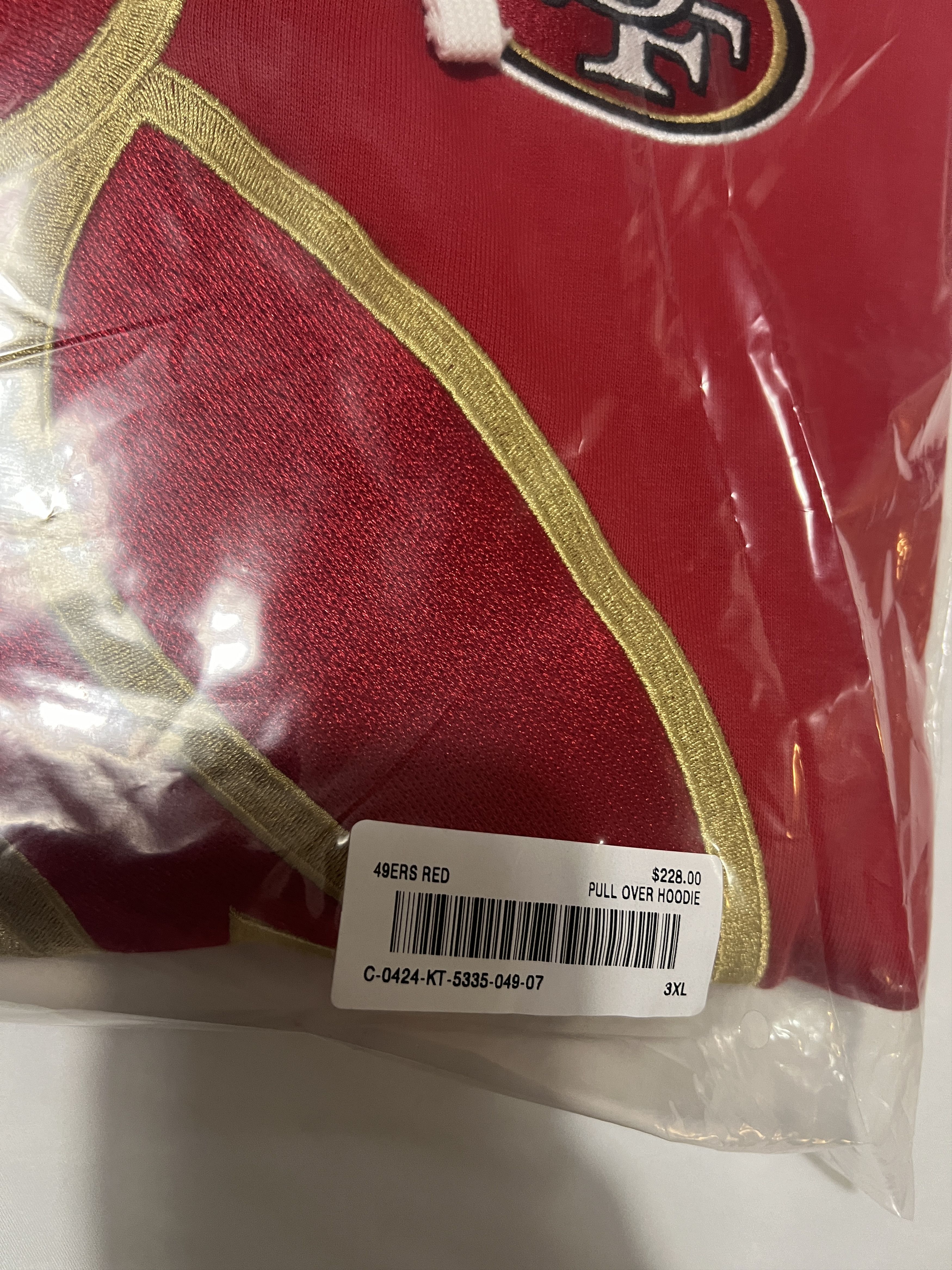 Drake *RARE* OVO x NFL San Francisco 49ers OG Owl Hoodie XXXL Size US XXL / EU 58 / 5 - 3 Thumbnail
