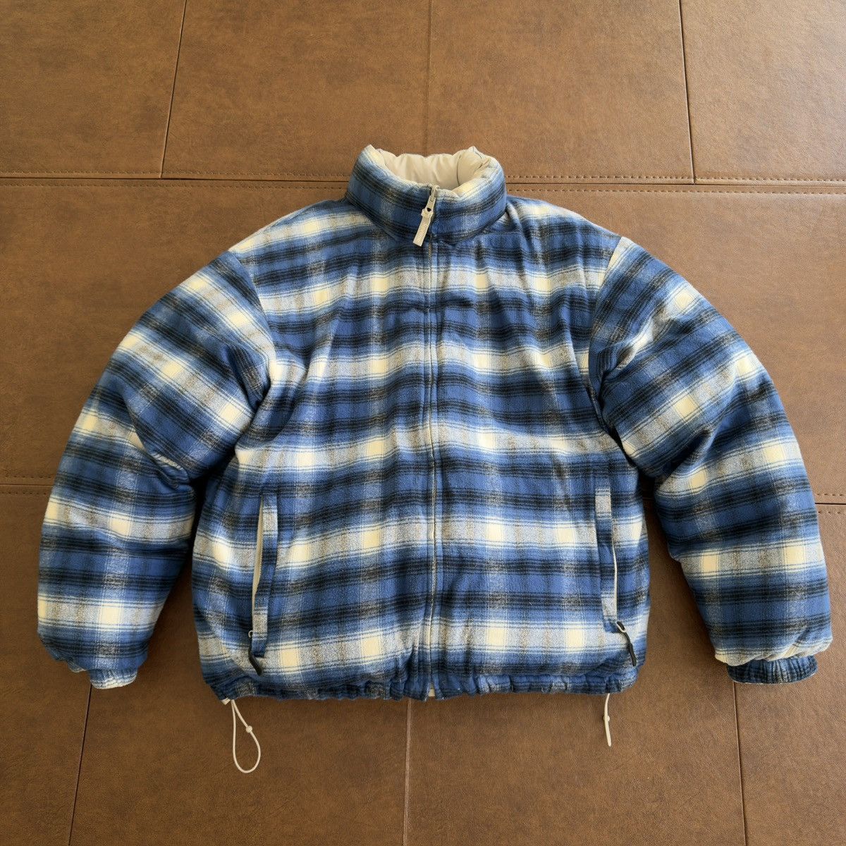 Supreme FW2022 Flannel Reversible Down Puffer Jacket Size US M / EU 48-50 / 2 - 2 Thumbnail