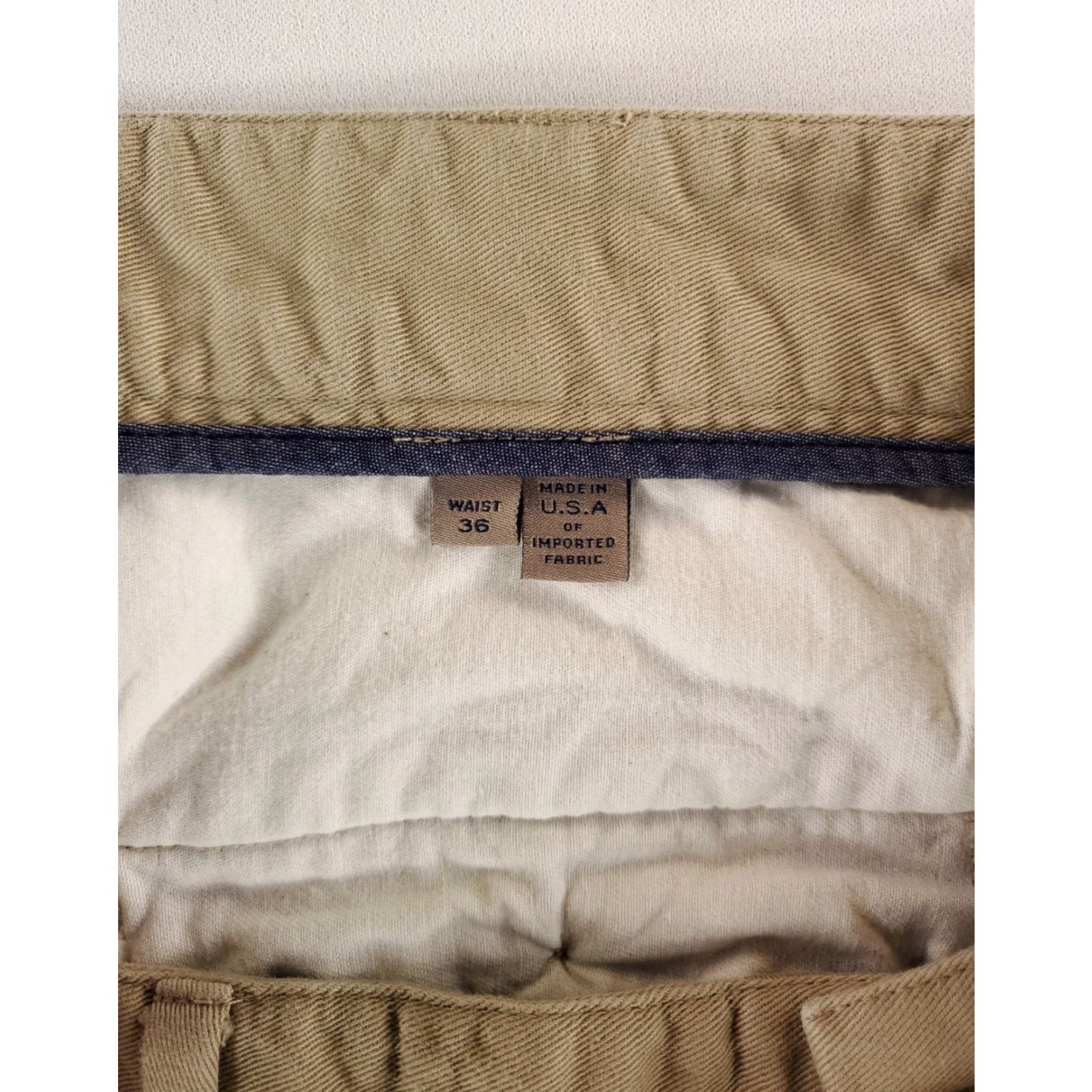Bills Khakis Bills Khakis Classic Fit Pants Made USA Tan Mens 36 (35 x 29 Actual) Khakis Beige 35 Inseam 29 Mens Regular Pants Shirt"} Size US 35 - 3 Thumbnail