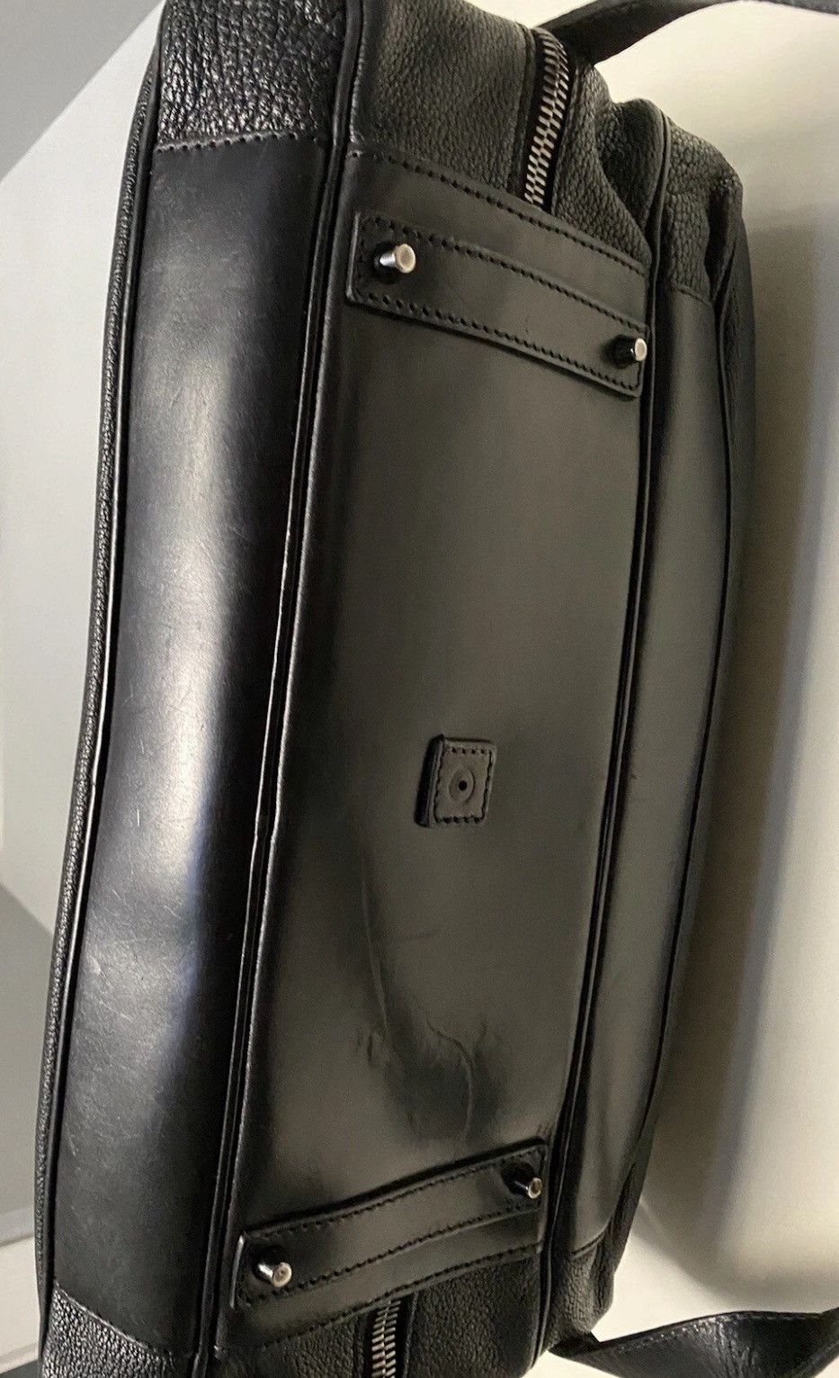 Burberry Burberry Leather Luggage Size 46 - 4 Thumbnail