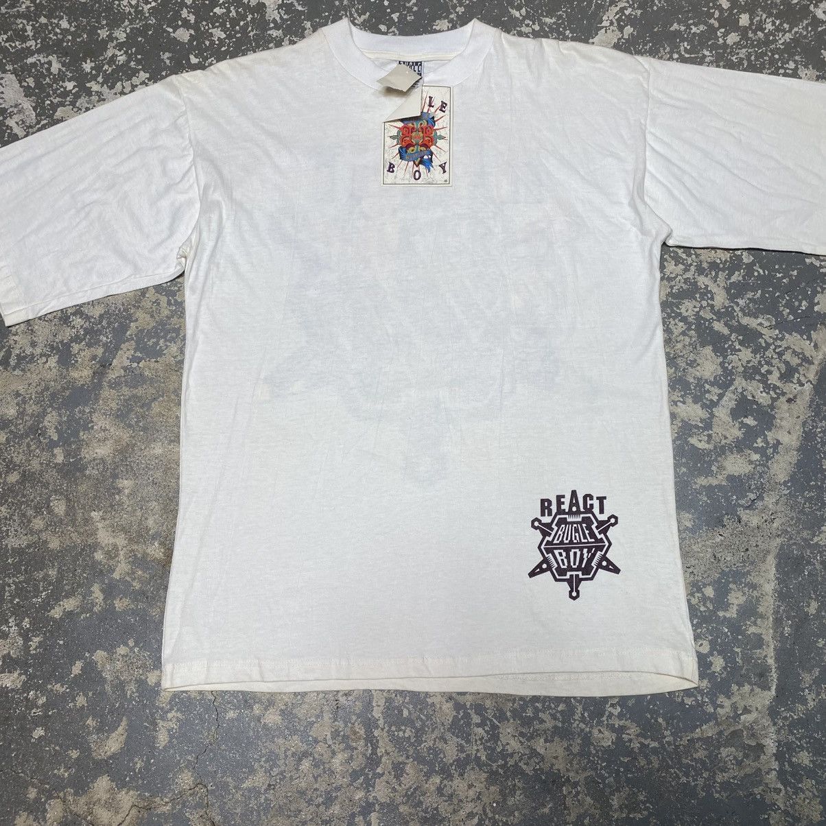 Bugle Boy × Vintage Vintage Bugle Boy React Surf Hawaiian Tshirt Size US M / EU 48-50 / 2 - 14 Thumbnail