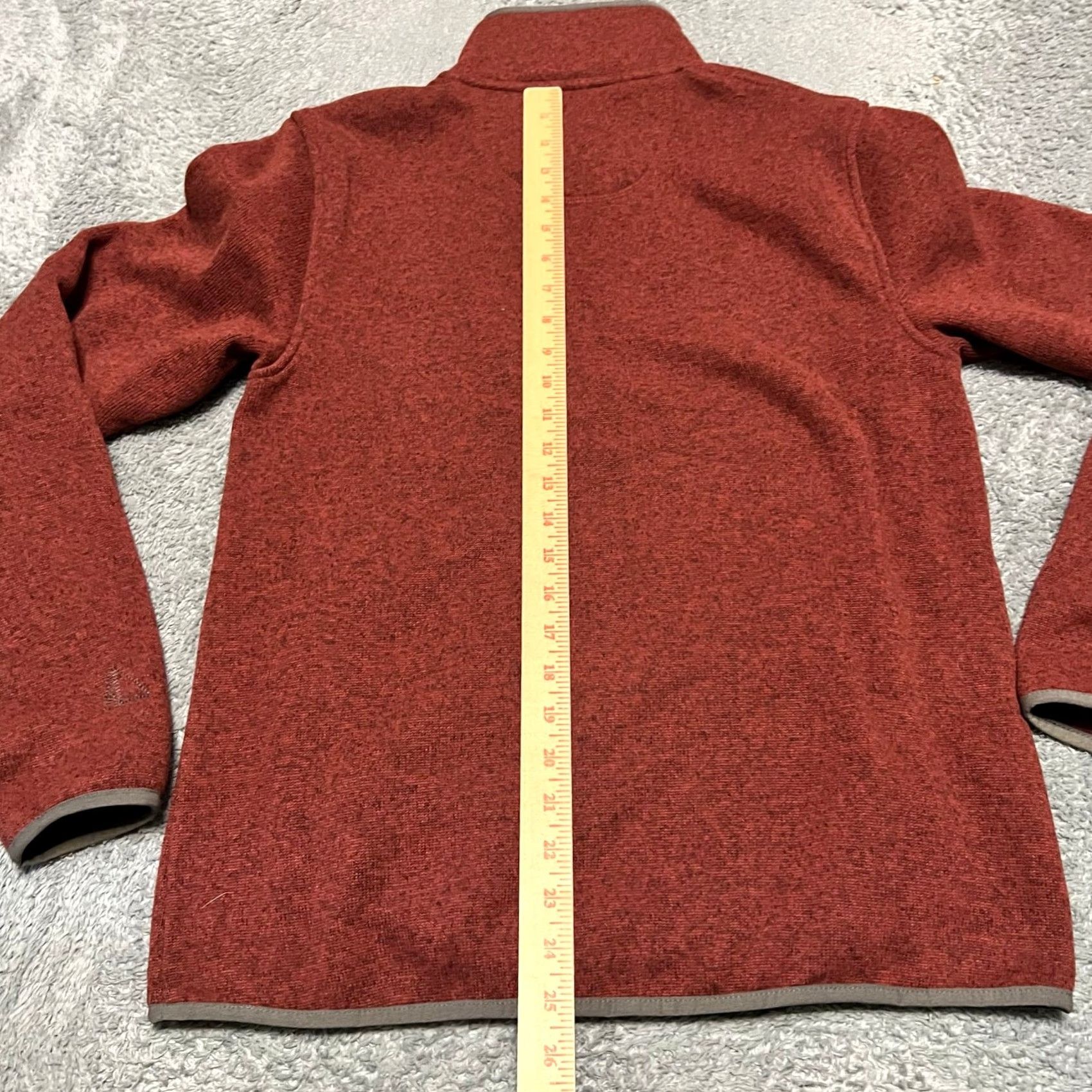 Vintage L.L. Bean Snap Fleece Mens Small Pullover Red Sweatshirt Sweater 298050 Size US S / EU 44-46 / 1 - 6 Thumbnail