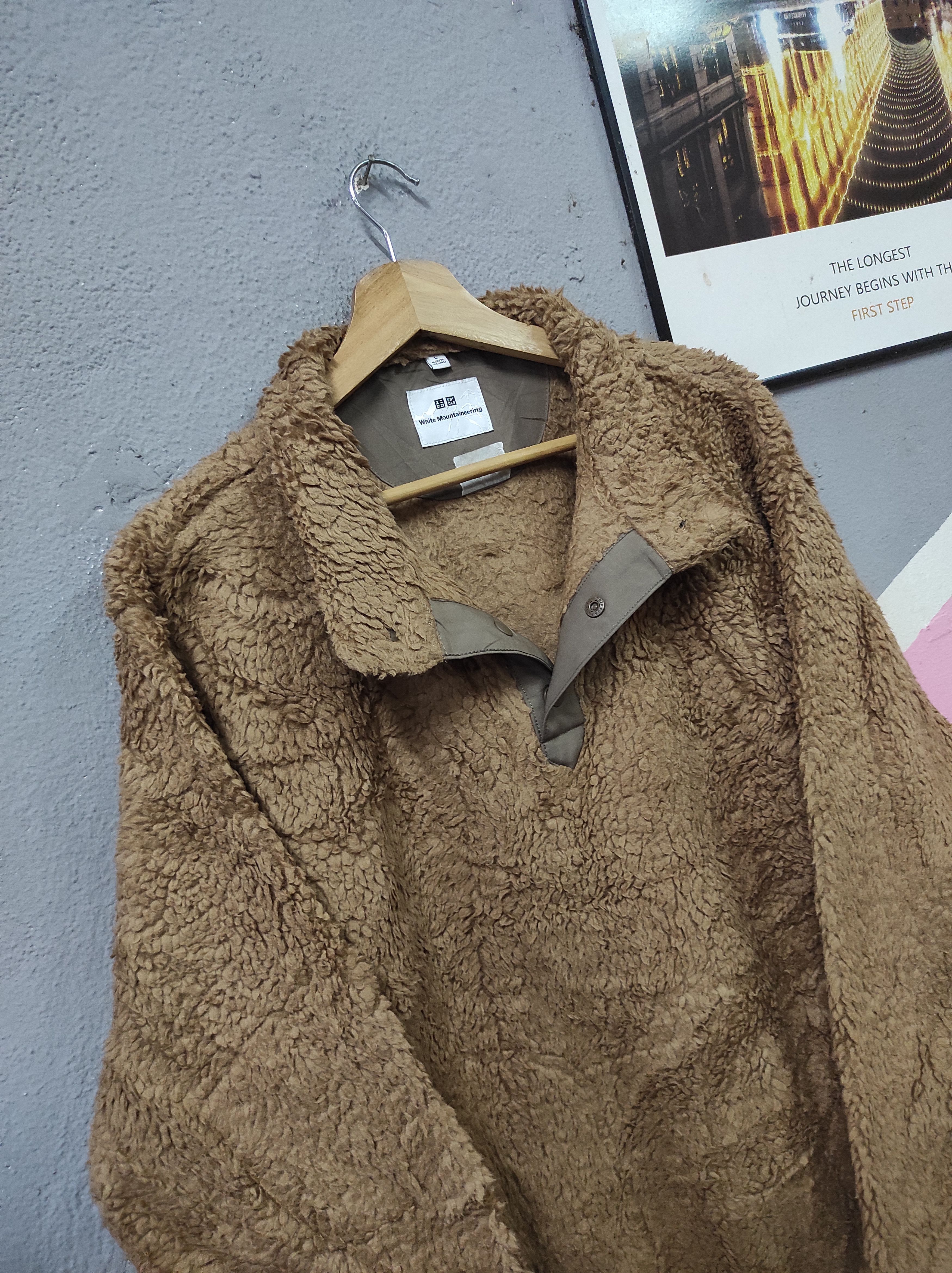 Uniqlo × White Mountaineering UNIQLO X WHITE MOUNTAINEERING HALF BUTTON SWEATSHIRT FLEECE Size US L / EU 52-54 / 3 - 2 Thumbnail