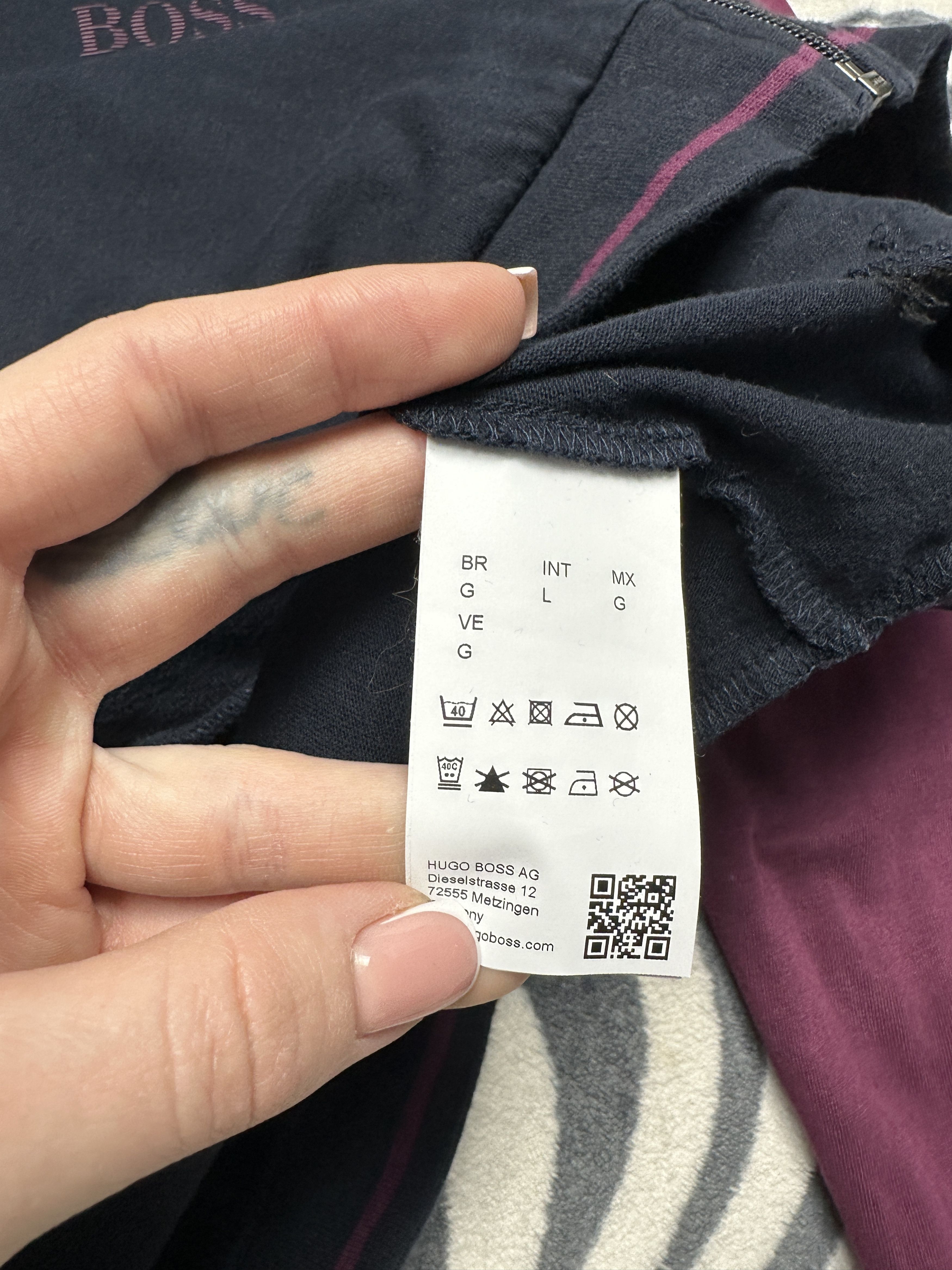 Hugo Boss Hugo Boss Mens Thin Hoodie Size US L / EU 52-54 / 3 - 6 Thumbnail