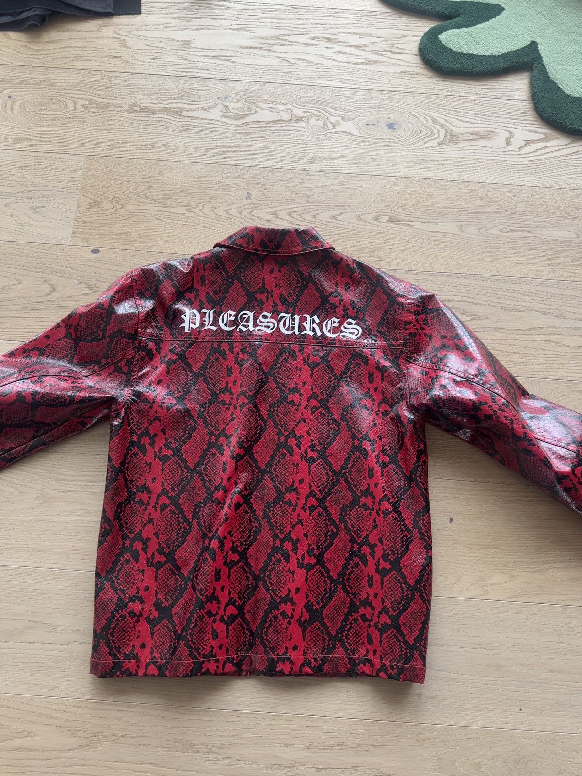 Pleasures Pleasures Faux Leather Jacket Size US M / EU 48-50 / 2 - 2 Thumbnail