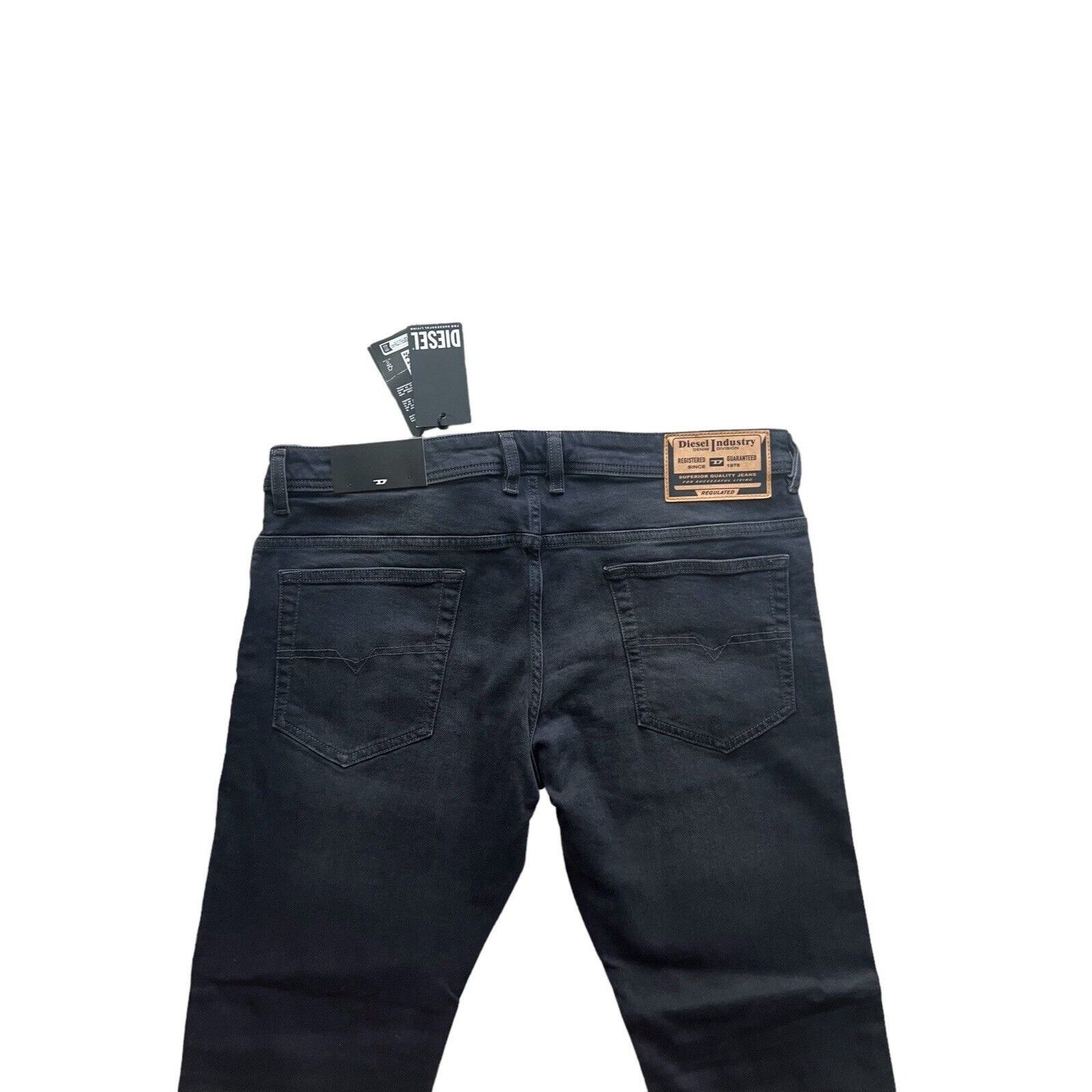 Diesel Diesel Mens Safado Straight Fit Jeans RM064 Black Size 36/32 Size US 36 / EU 52 - 6 Thumbnail