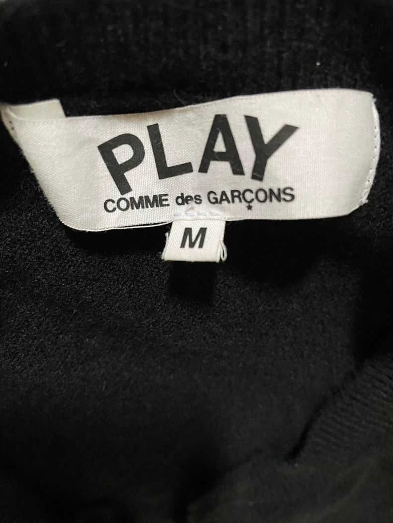 Comme des Garcons Comme Des Garcons Black Wool Cardigan Size M / US 6-8 / IT 42-44 - 2 Thumbnail