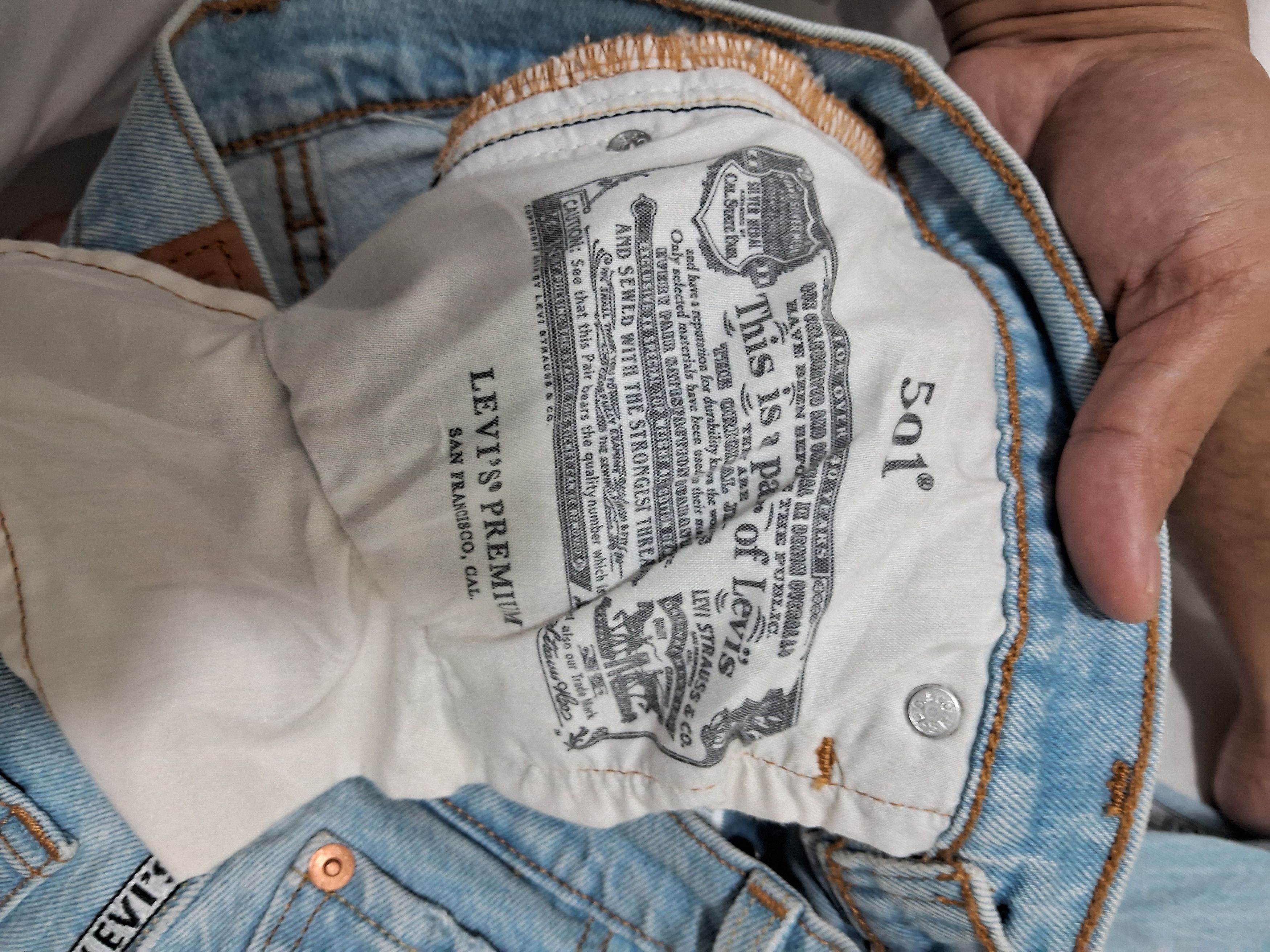 Levi's Levis big E sidetape Size US 27 - 7 Thumbnail