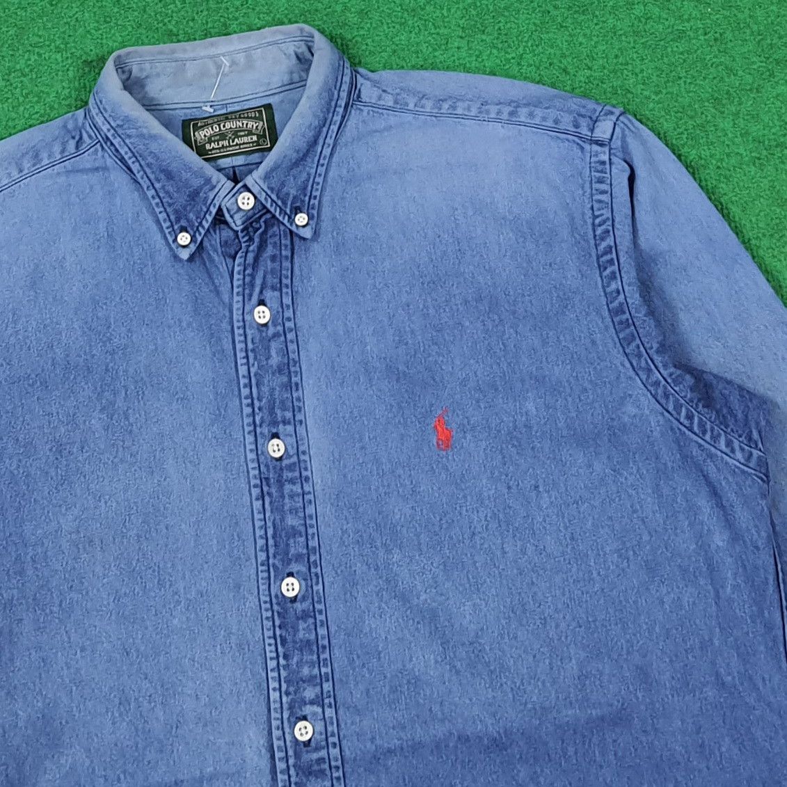 Polo Ralph Lauren Vintage Polo Country Ralph Lauren Button Up Shirt C285N31 Size US L / EU 52-54 / 3 - 2 Thumbnail