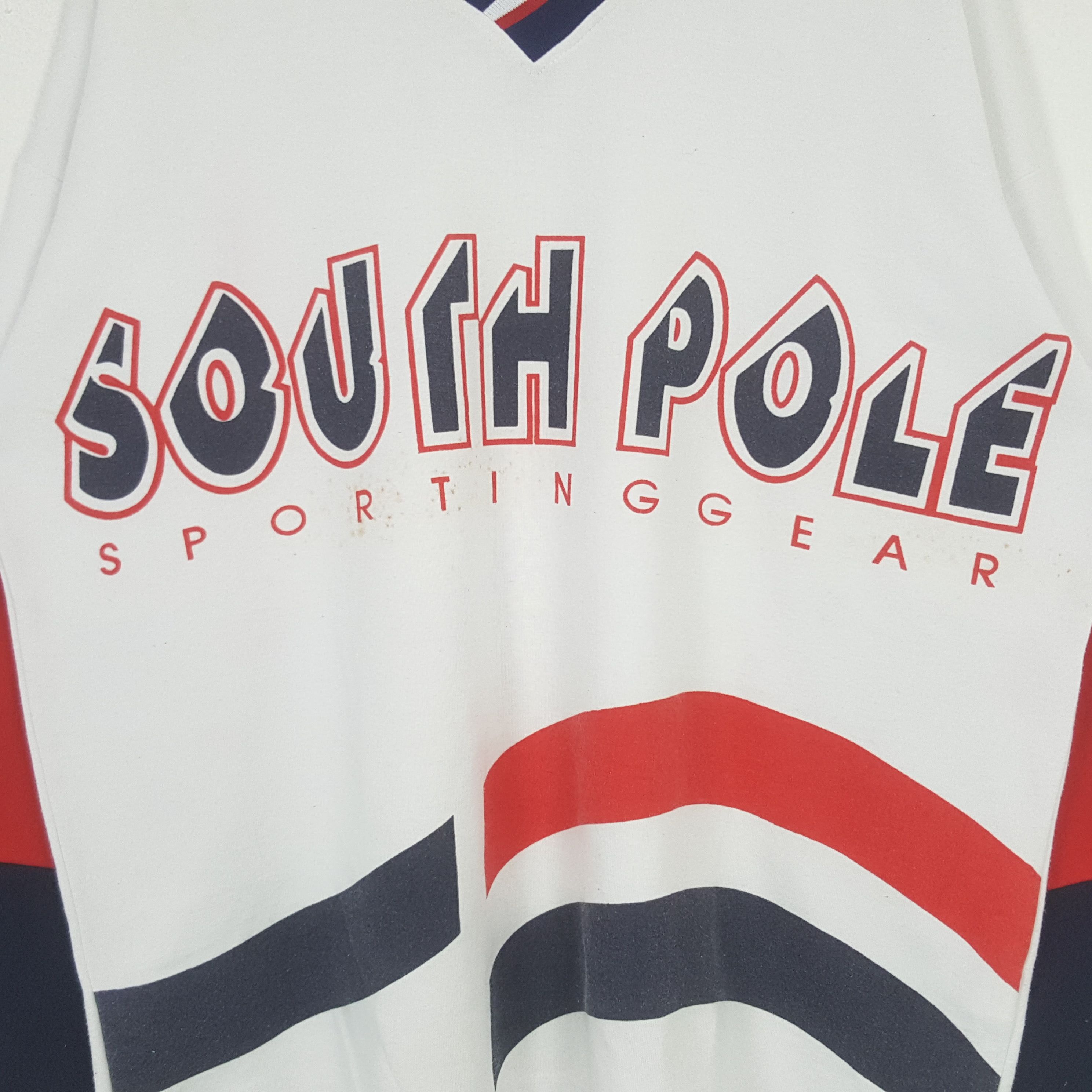 Southpole Vintage South Pole Sporting Gear Sweatshirt C295N18 Size US XL / EU 56 / 4 - 2 Thumbnail