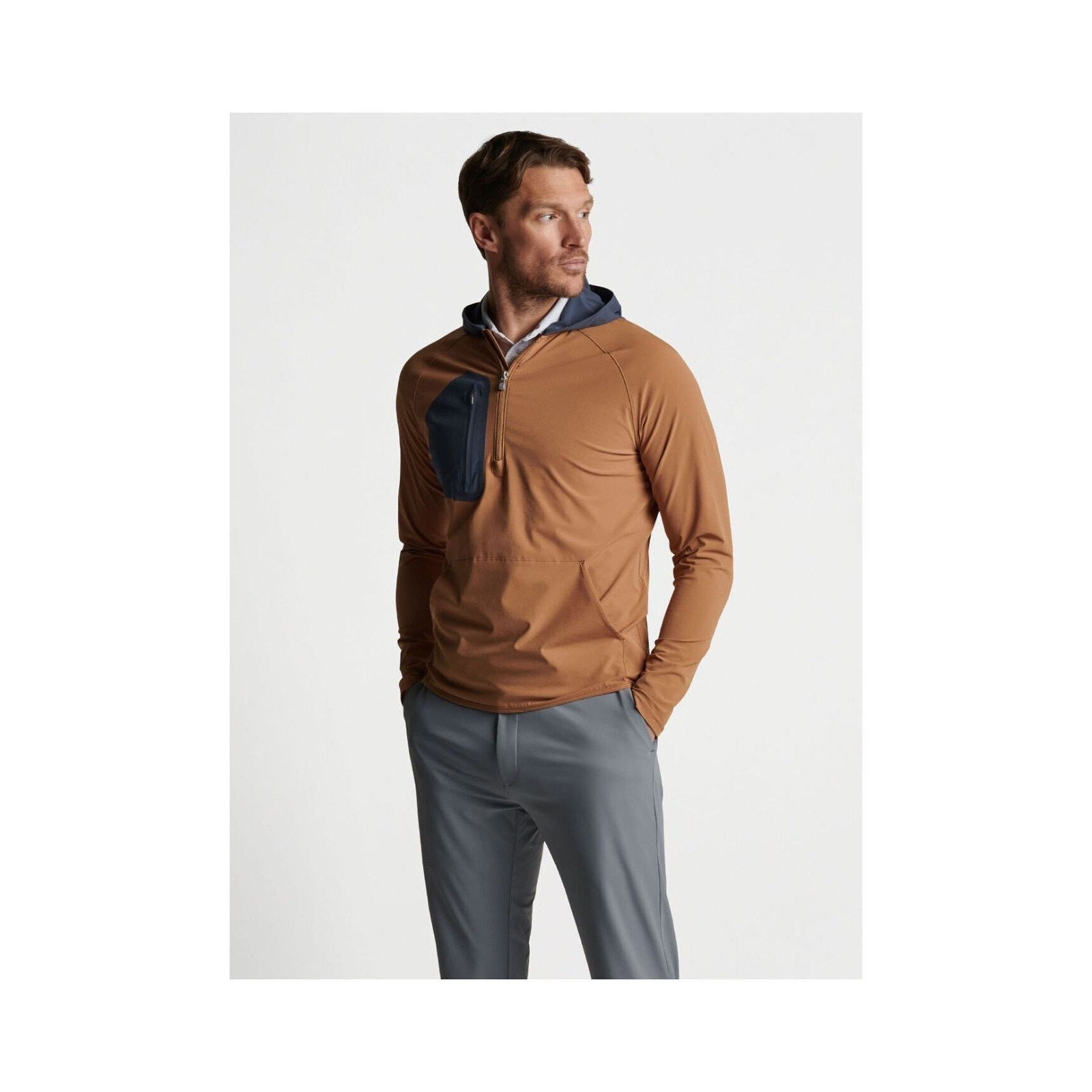 Peter Millar Peter Millar Men S Flex Adapt Wind Cheater Hoodie $198. Size US S / EU 44-46 / 1 - 4 Thumbnail
