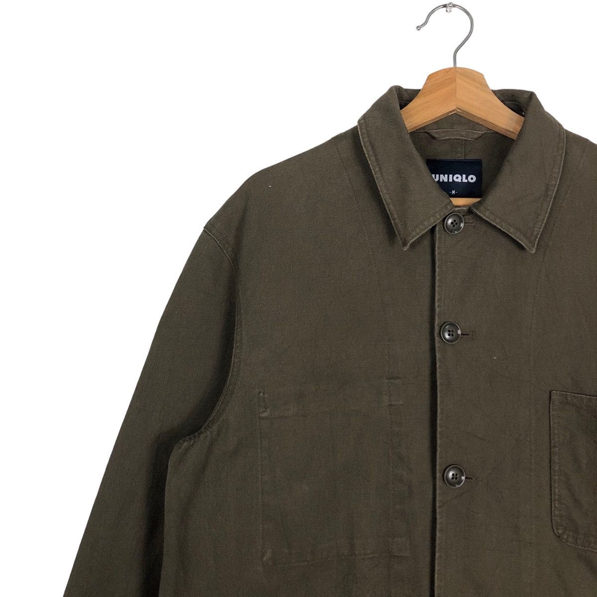 Japanese Brand 🔥Vtg Hikory Chore Jacket Worker Uniqlo Japan Issey Miyake Size US M / EU 48-50 / 2 - 7 Thumbnail