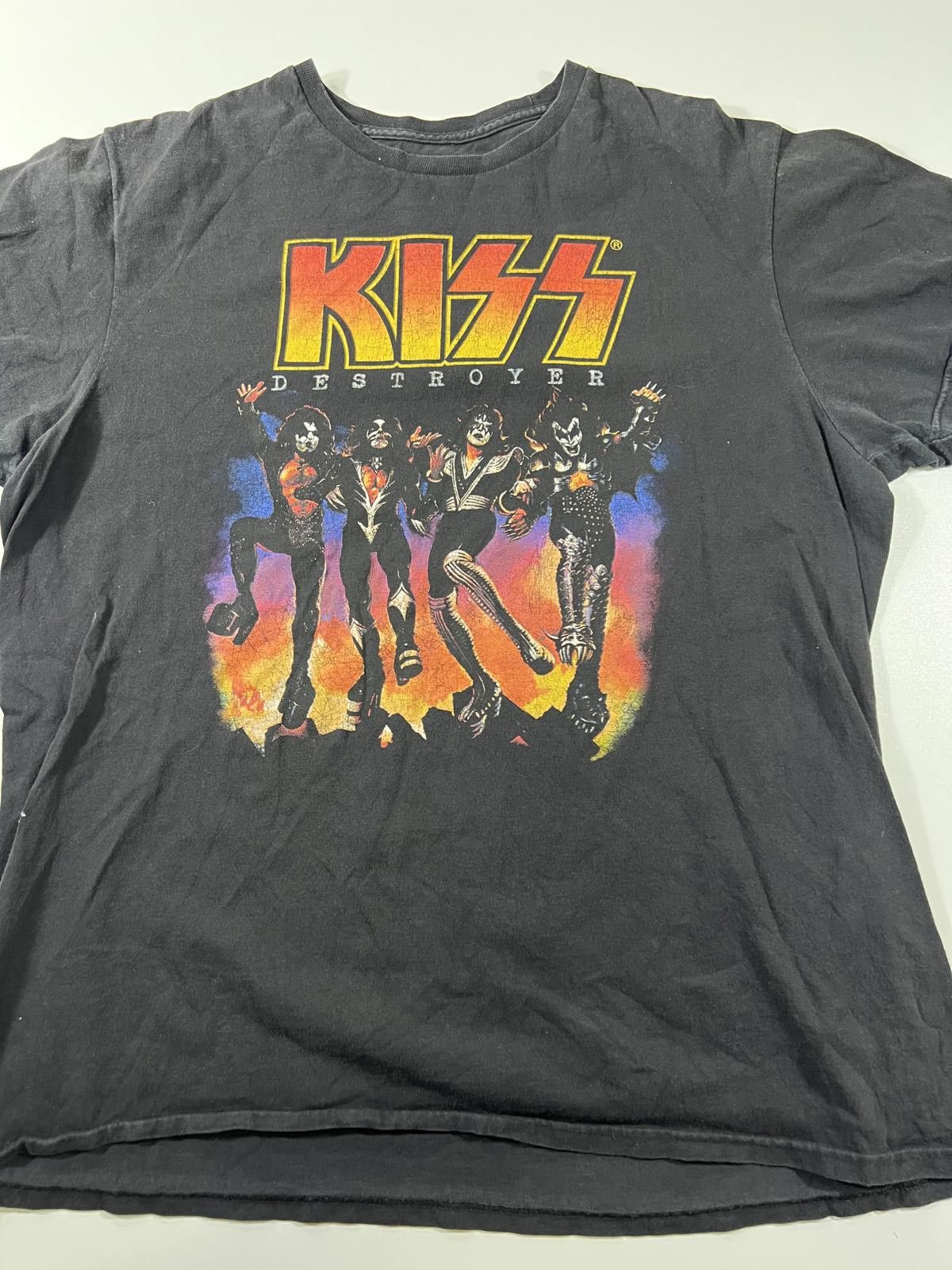 KISS Retro KISS Destroyer Graphic T-Shirt Size US L / EU 52-54 / 3 - 1 Thumbnail