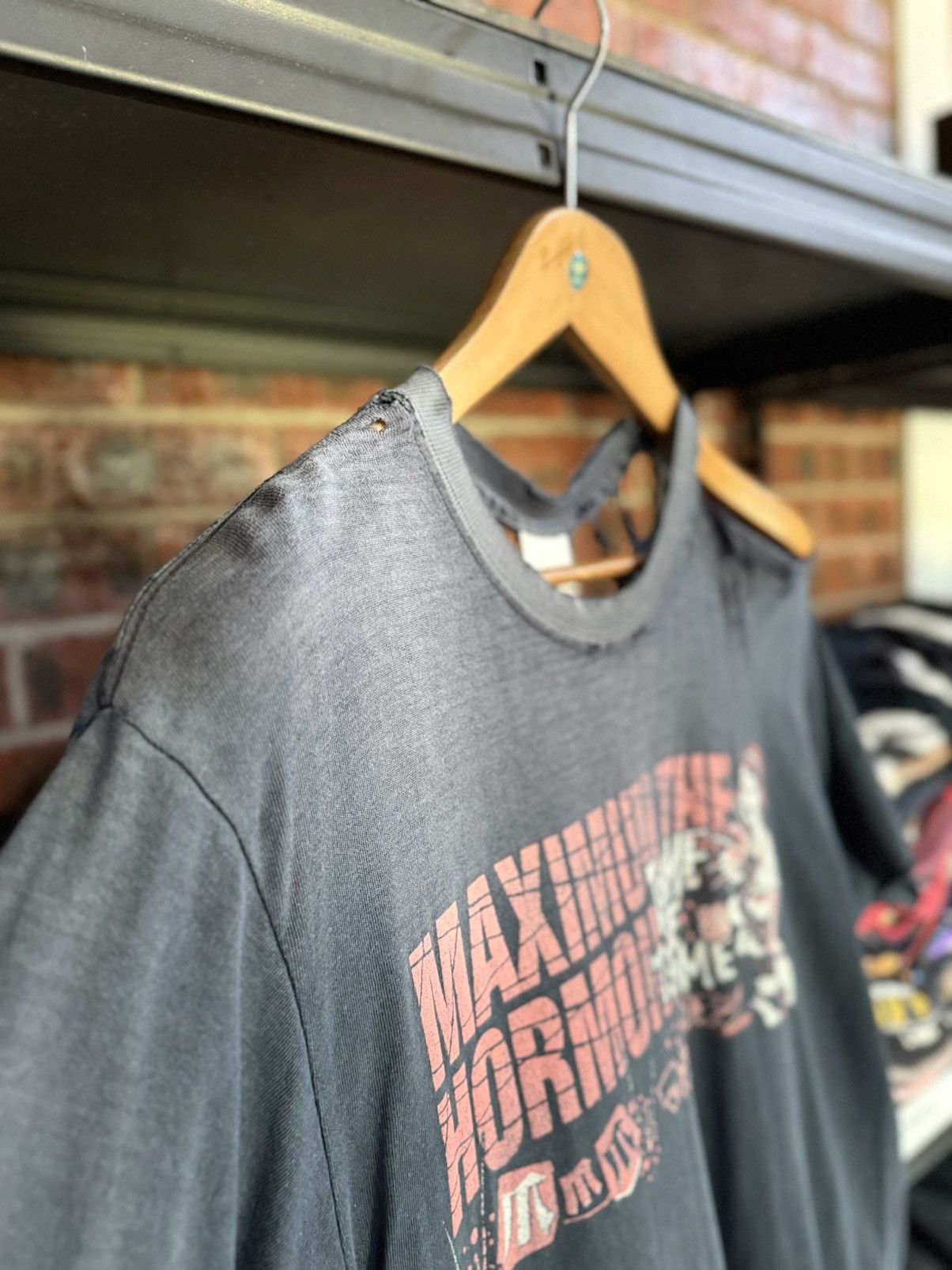 Band Tees Thrashed Vintage Maximum The Hormon Tour Very Grunge Tee Size US M / EU 48-50 / 2 - 15 Thumbnail