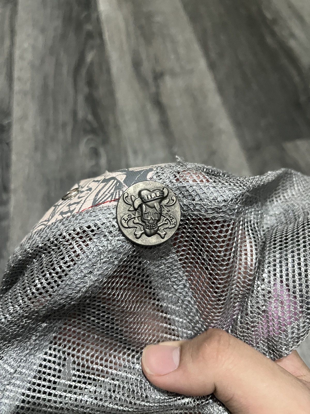 Other Blue Dragon Glitter Ed Hardy Trucker Cap Size ONE SIZE - 4 Thumbnail