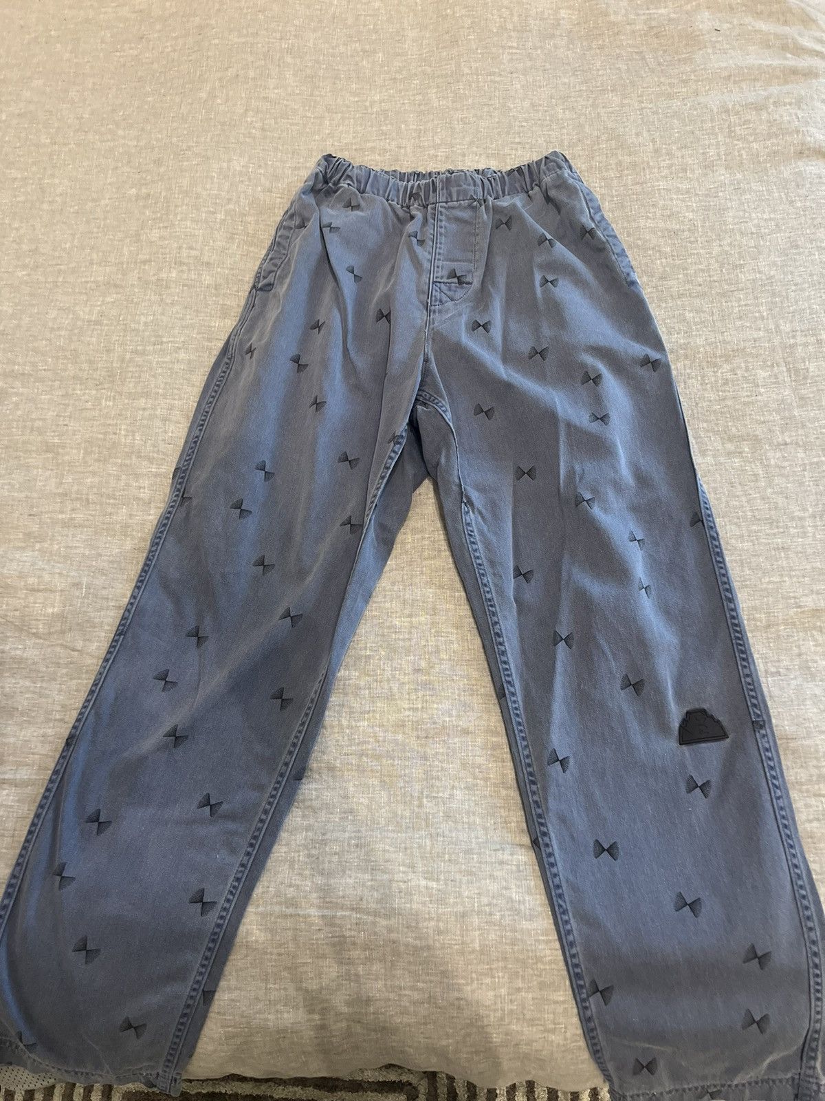 image of Cav Empt Overdye Null Beach Pants in Blue, Men's (Size 30)