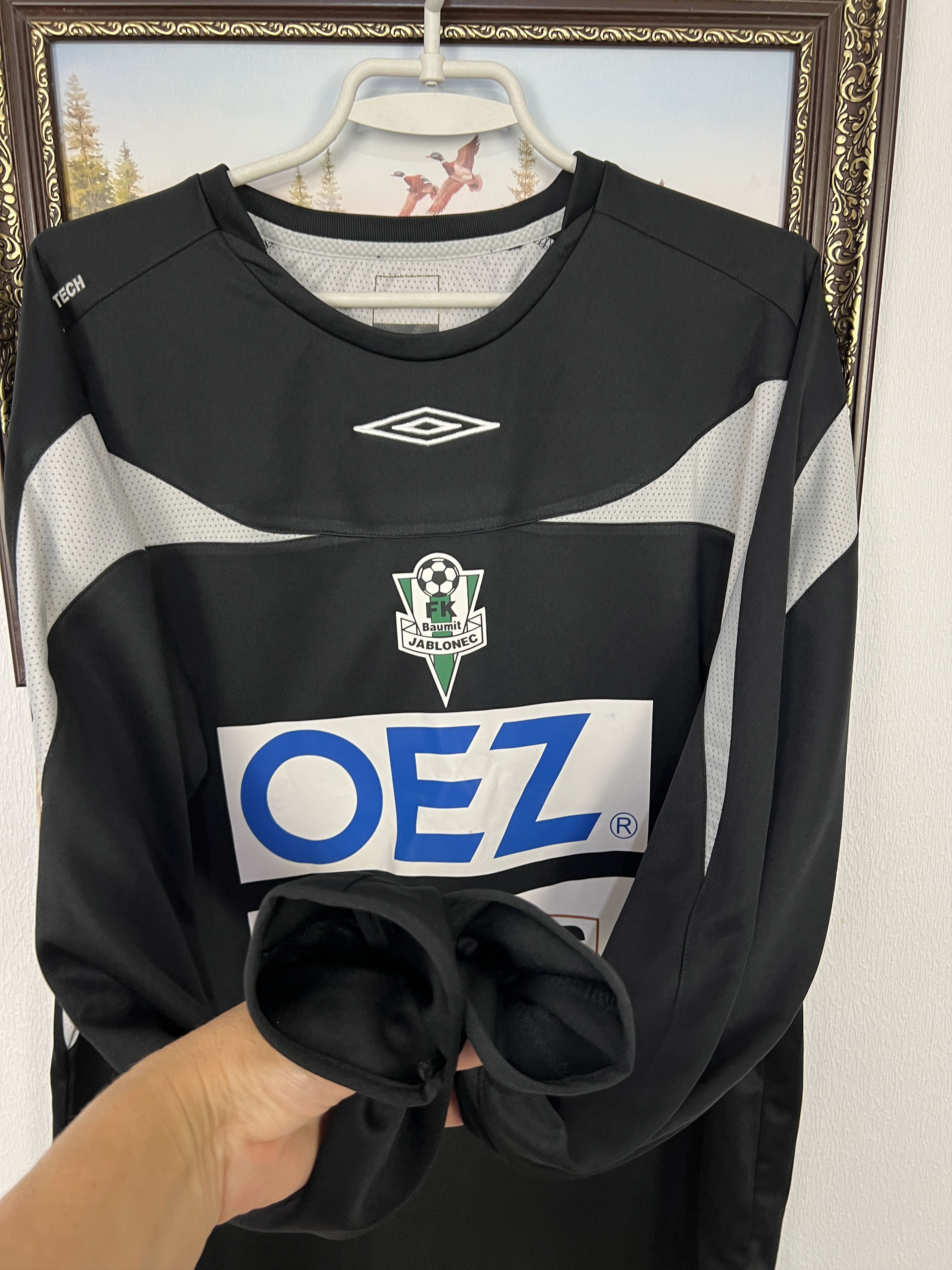 Umbro Vintage Umbro Jablonec Football Shirt Soccer Match Worn #30 Size US M / EU 48-50 / 2 - 6 Thumbnail