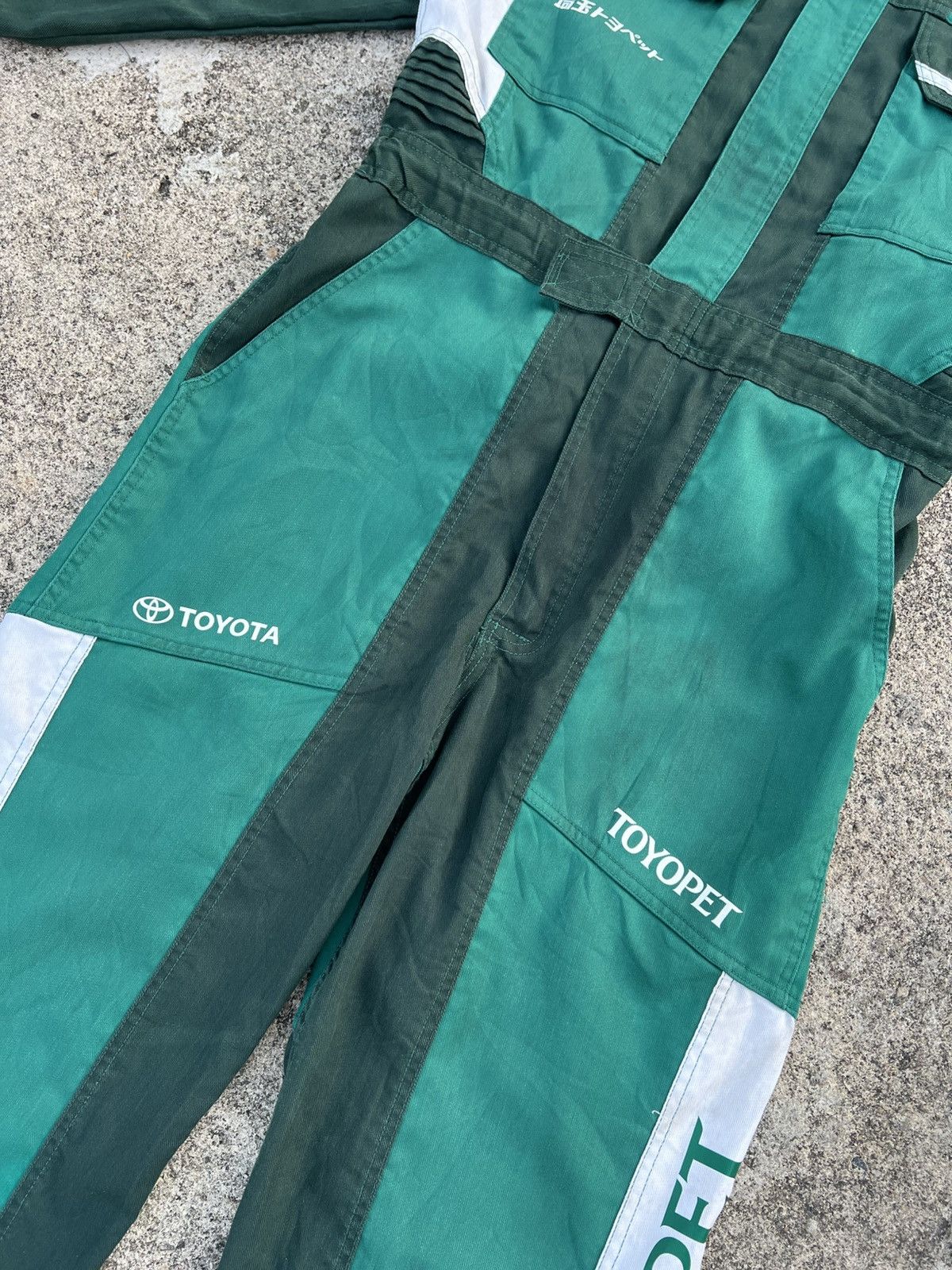 Japanese Brand Vintage Toyota Toyopet Workwear Overalls (No.2) Size US 34 / EU 50 - 6 Thumbnail
