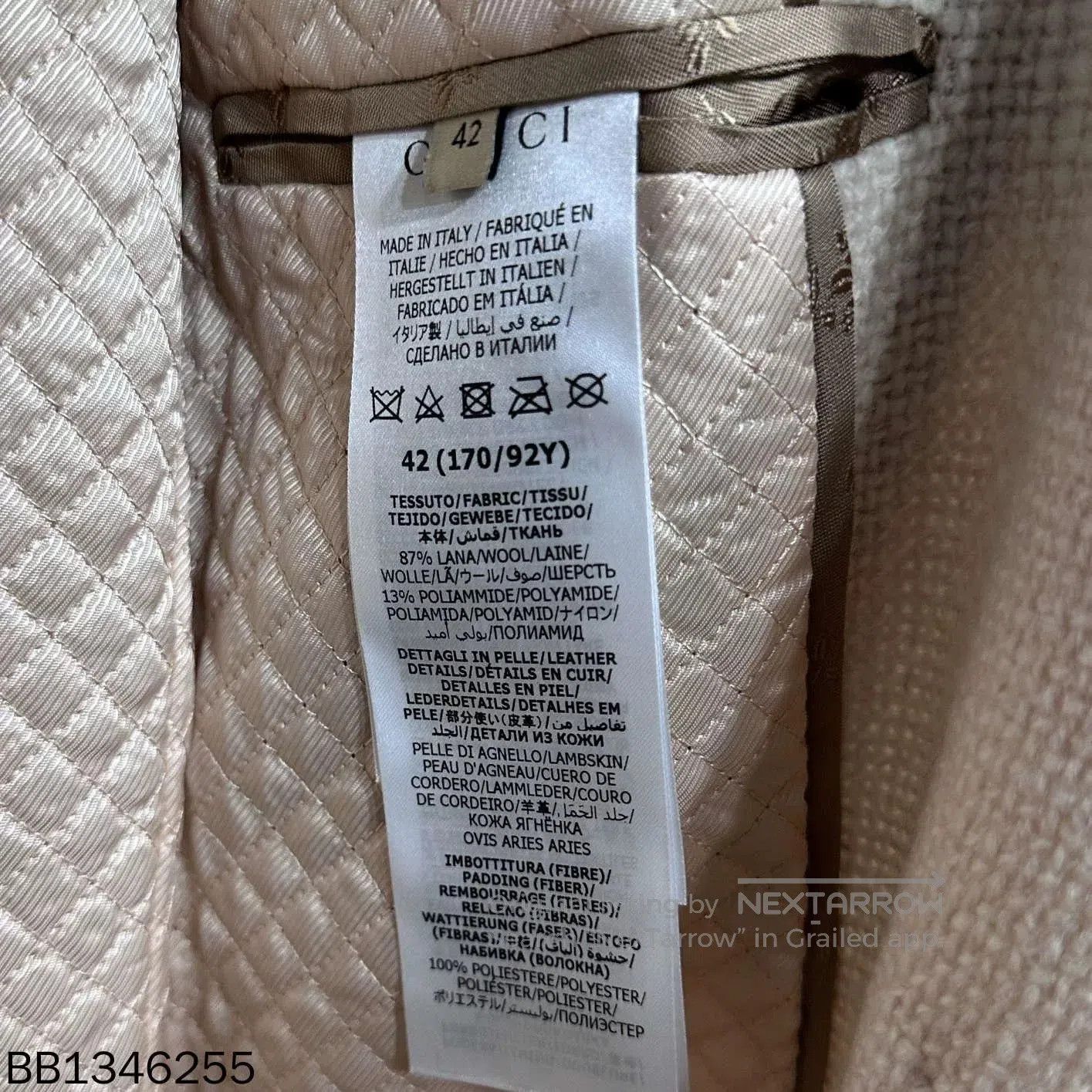 Gucci Gucci Classic Gold Button Coat. Size M / US 6-8 / IT 42-44 - 8 Thumbnail
