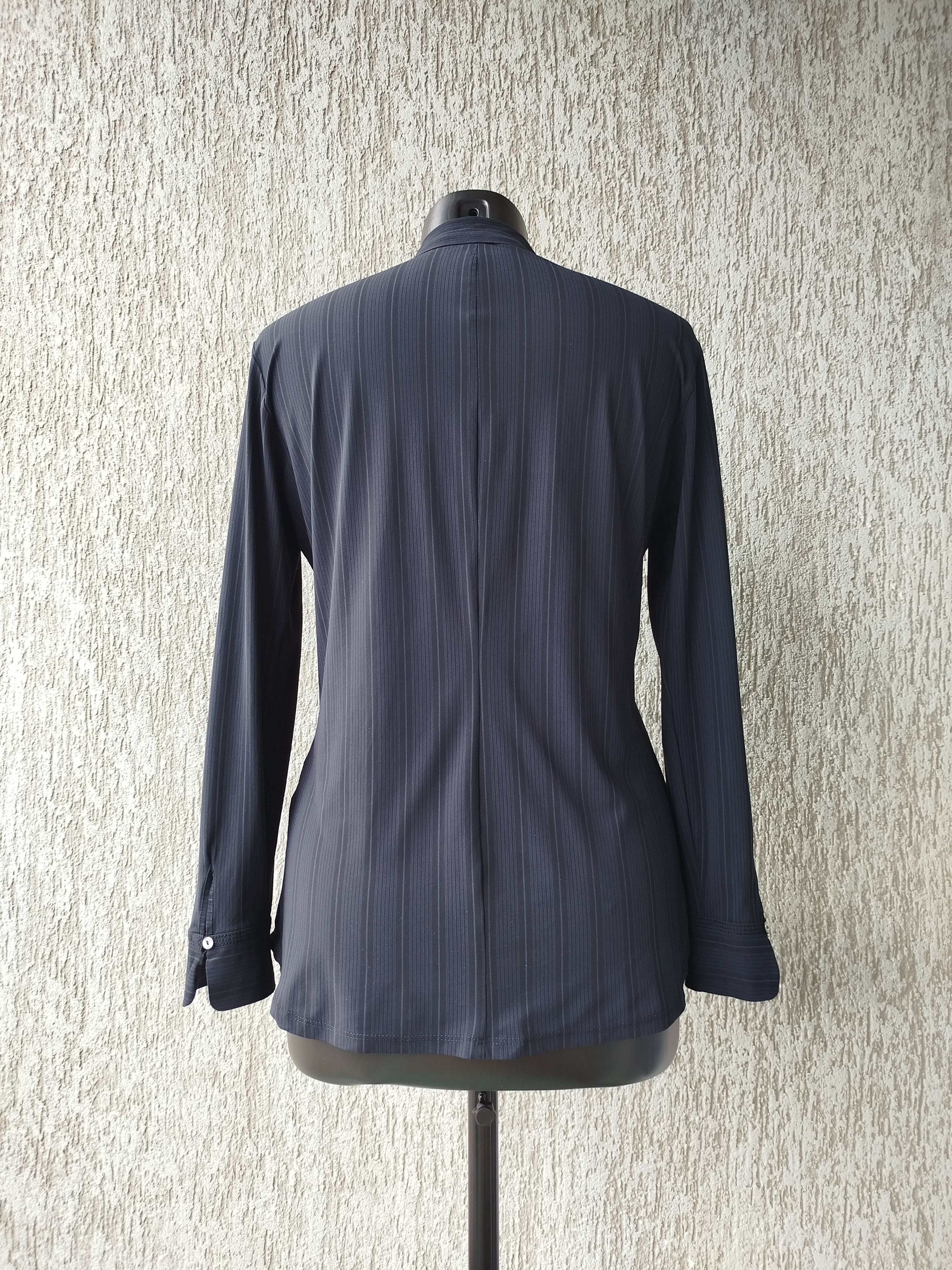 Marithe + Francois Girbaud Shirt Top Striped Button Up Jersey Vintage Y2K Size L Size L / US 10 / IT 46 - 8 Thumbnail