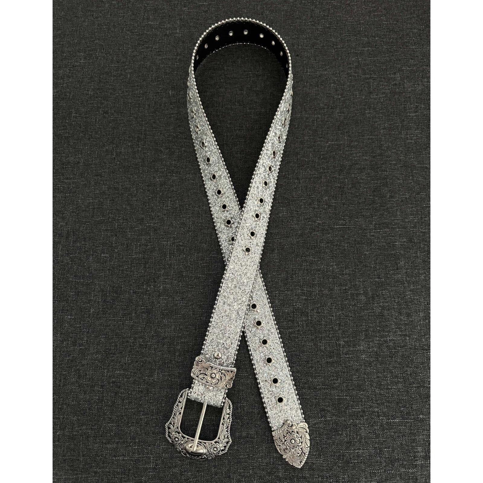 Other Galaxy Crystal Western Belt | Silver Diamond Street Size ONE SIZE - 2 Thumbnail