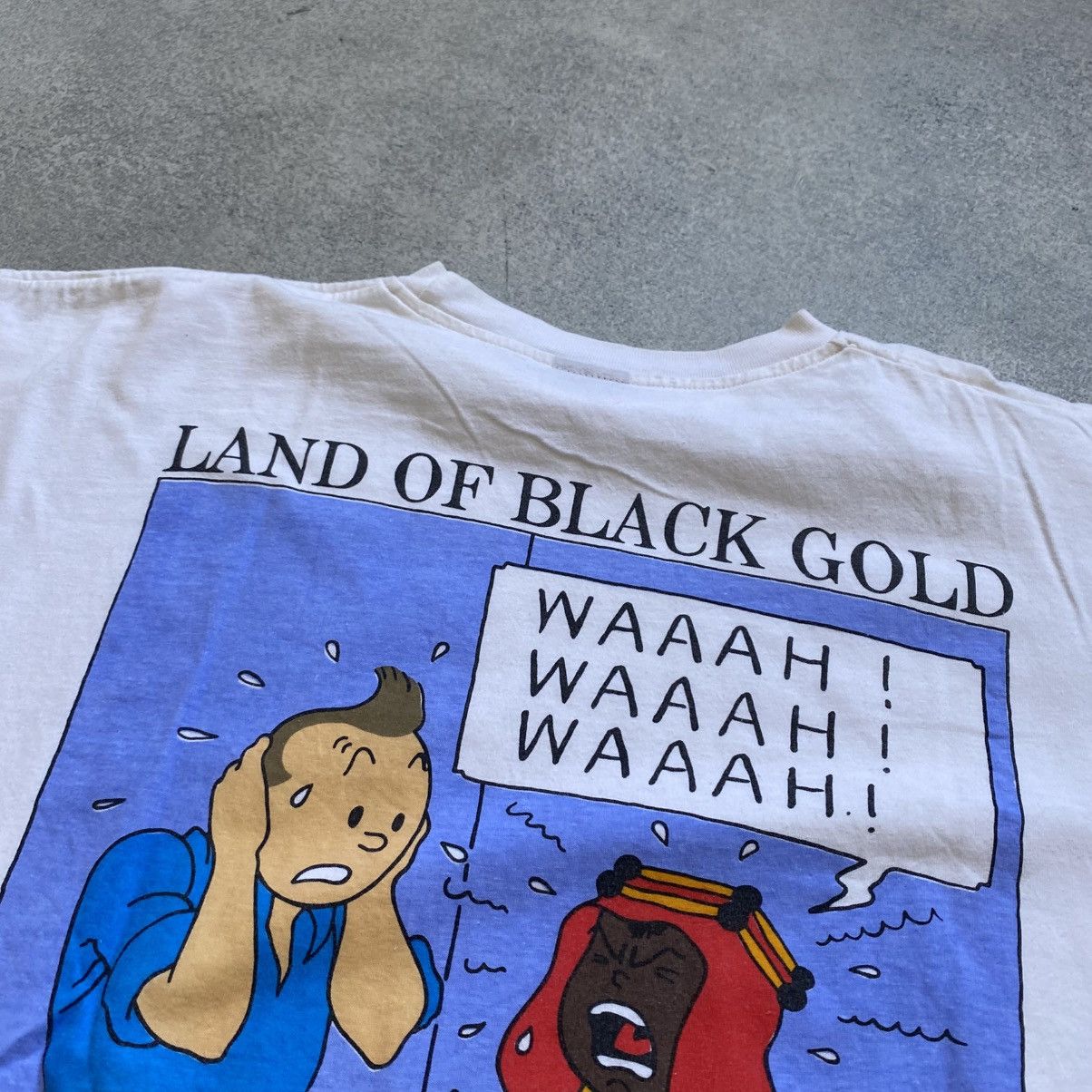 Other Tin Tin land of black gold vintage t-shirt Size US L / EU 52-54 / 3 - 5 Thumbnail