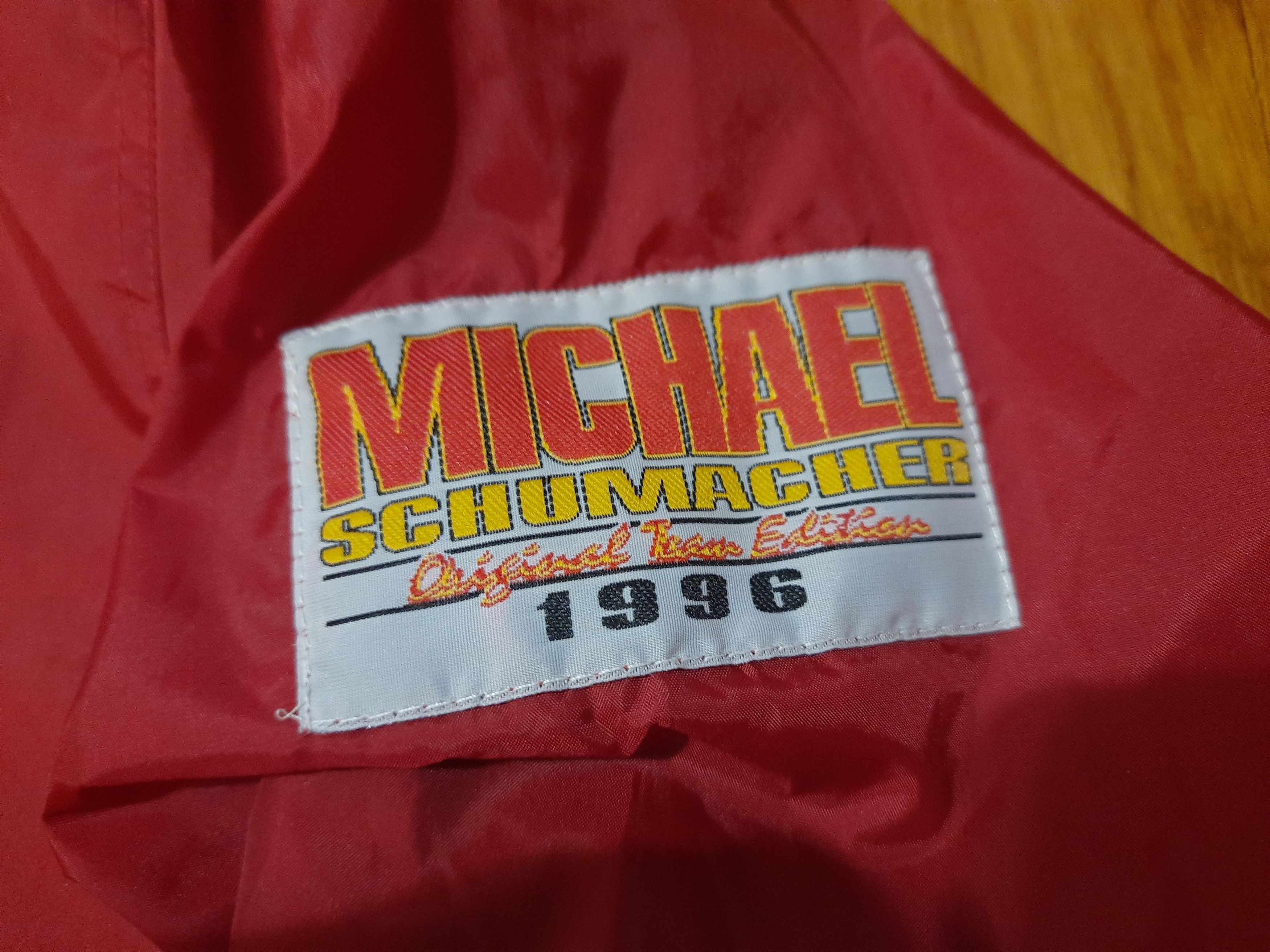 Formula 1 Michael Schumacher Back Logo Ferrari Formula One Jacket Size US L / EU 52-54 / 3 - 5 Thumbnail