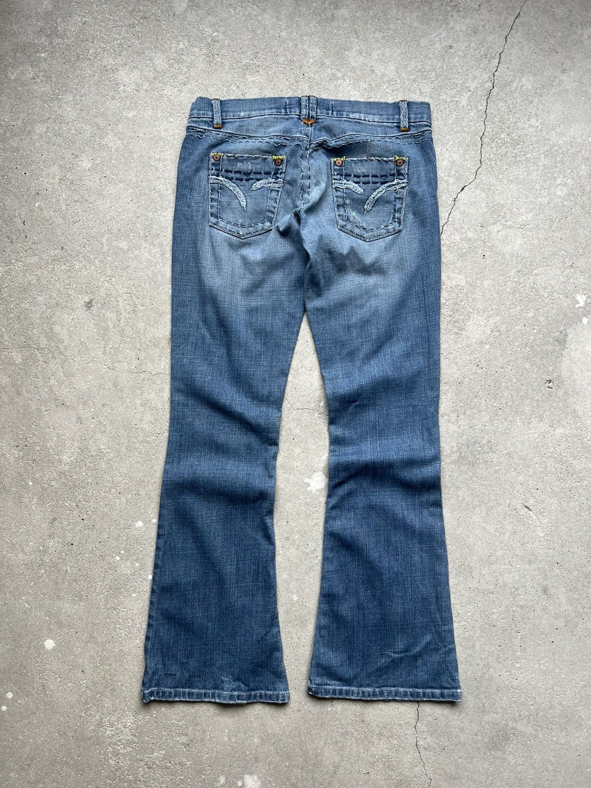 Hysteric Glamour × If Six Was Nine × Le Grande Bleu (L.G.B.) Rare Flared IfSixWasNine Junya LGB vintage jeans Size 29" - 1 Thumbnail