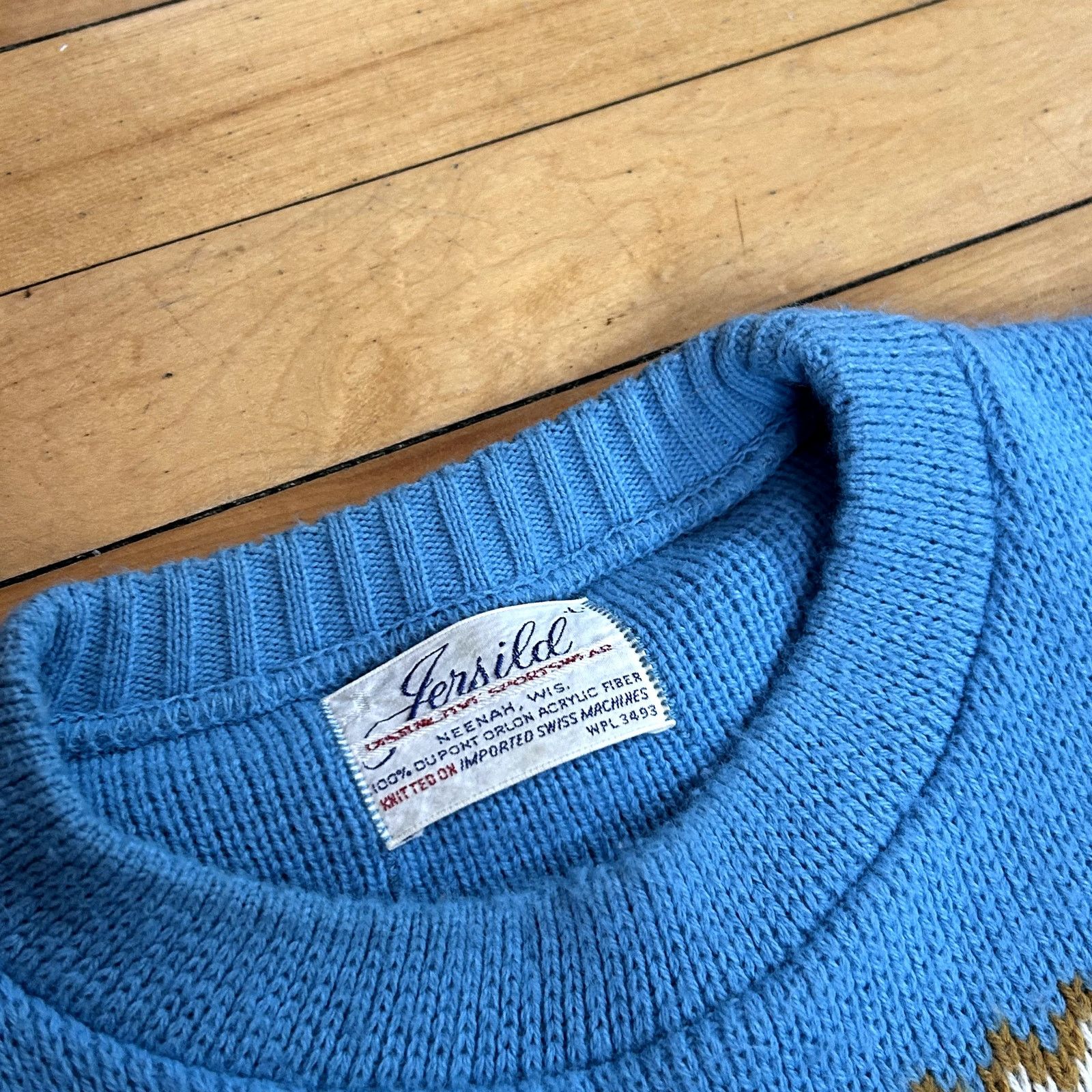 Vintage Vintage Jersild Knit Sweater Large Size US L / EU 52-54 / 3 - 3 Thumbnail