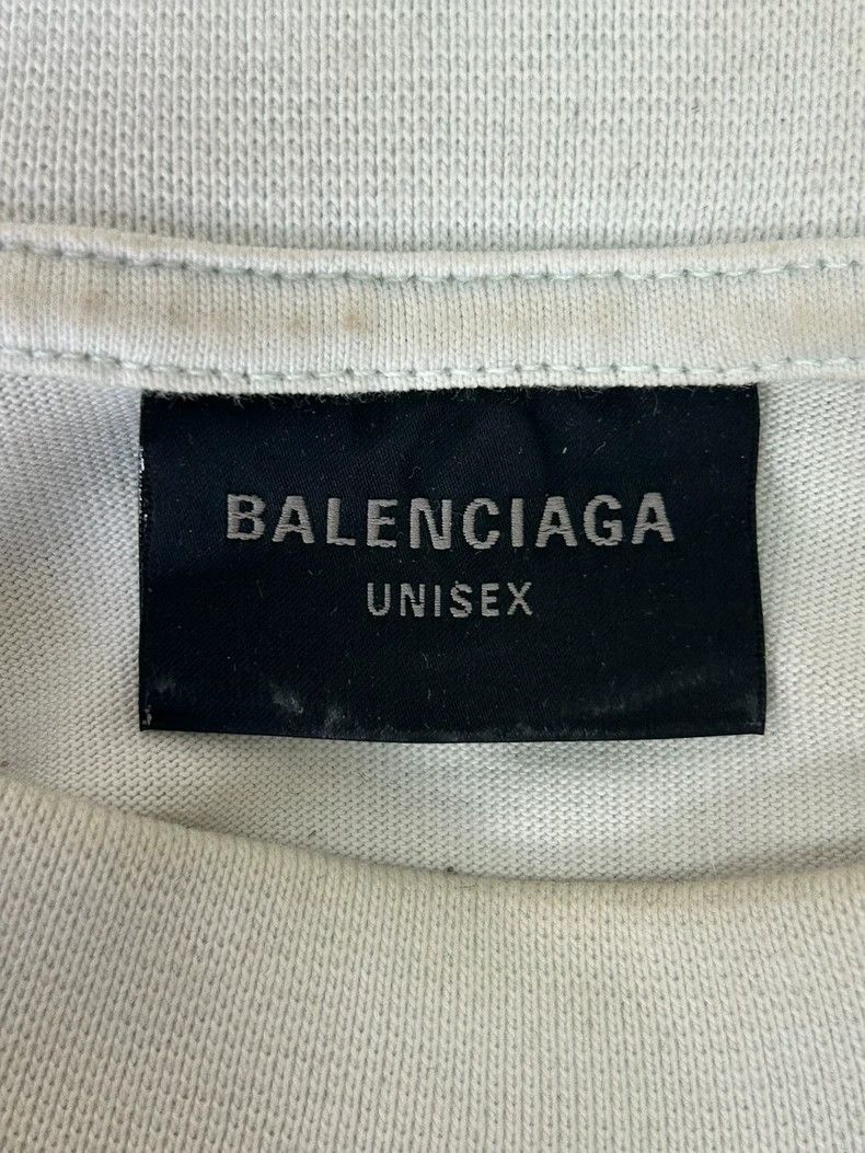Balenciaga Balenciaga Mud Dye Bitcoin Made Old Short Sleeve T-Shirt B Size US M / EU 48-50 / 2 - 3 Thumbnail