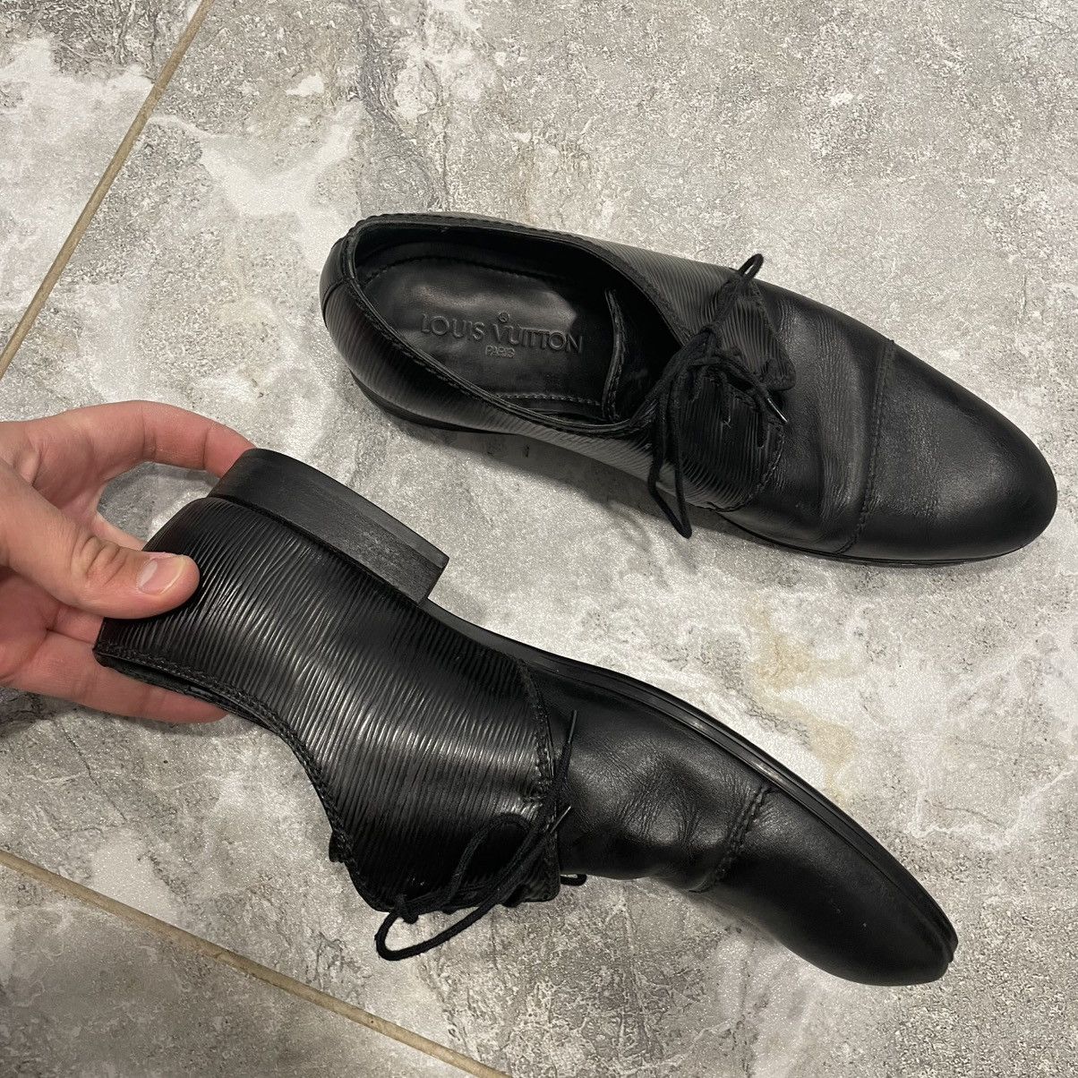Louis Vuitton LOUIS VUITTON Shoes Loafers LV Logo boots black old money Size US 8.5 / EU 41-42 - 10 Thumbnail