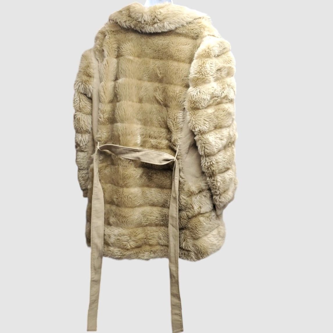 Vintage VINTAGE Fingerhut Coat Womens M Brown Faux Fur Lined 70s 80s USA Zipper Hooded Insulated Pockets Overcoat Size M / US 6-8 / IT 42-44 - 3 Thumbnail