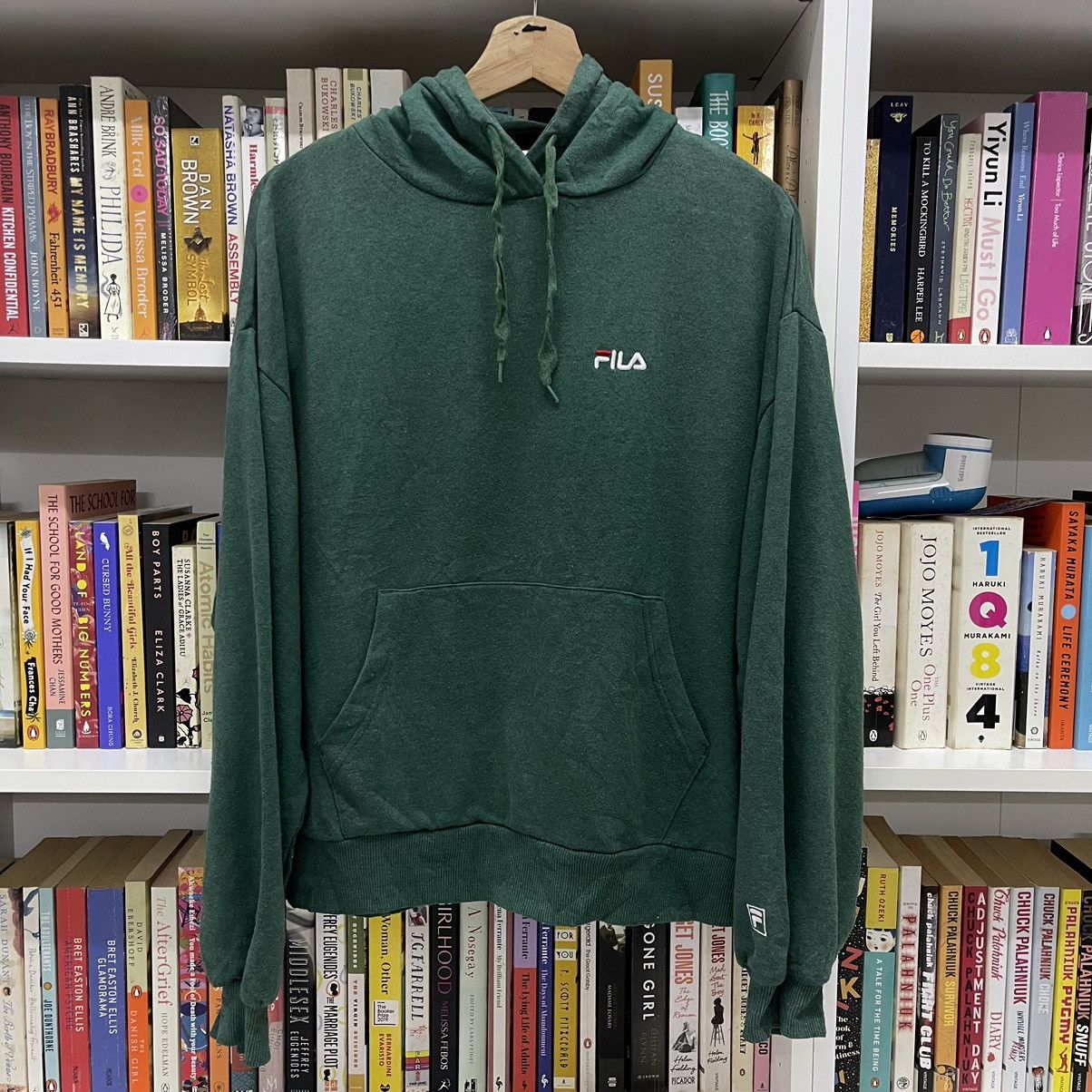 Fila × Vintage Vintage Fila Embroidered Pullover Hoodie Size US L / EU 52-54 / 3 - 1 Thumbnail