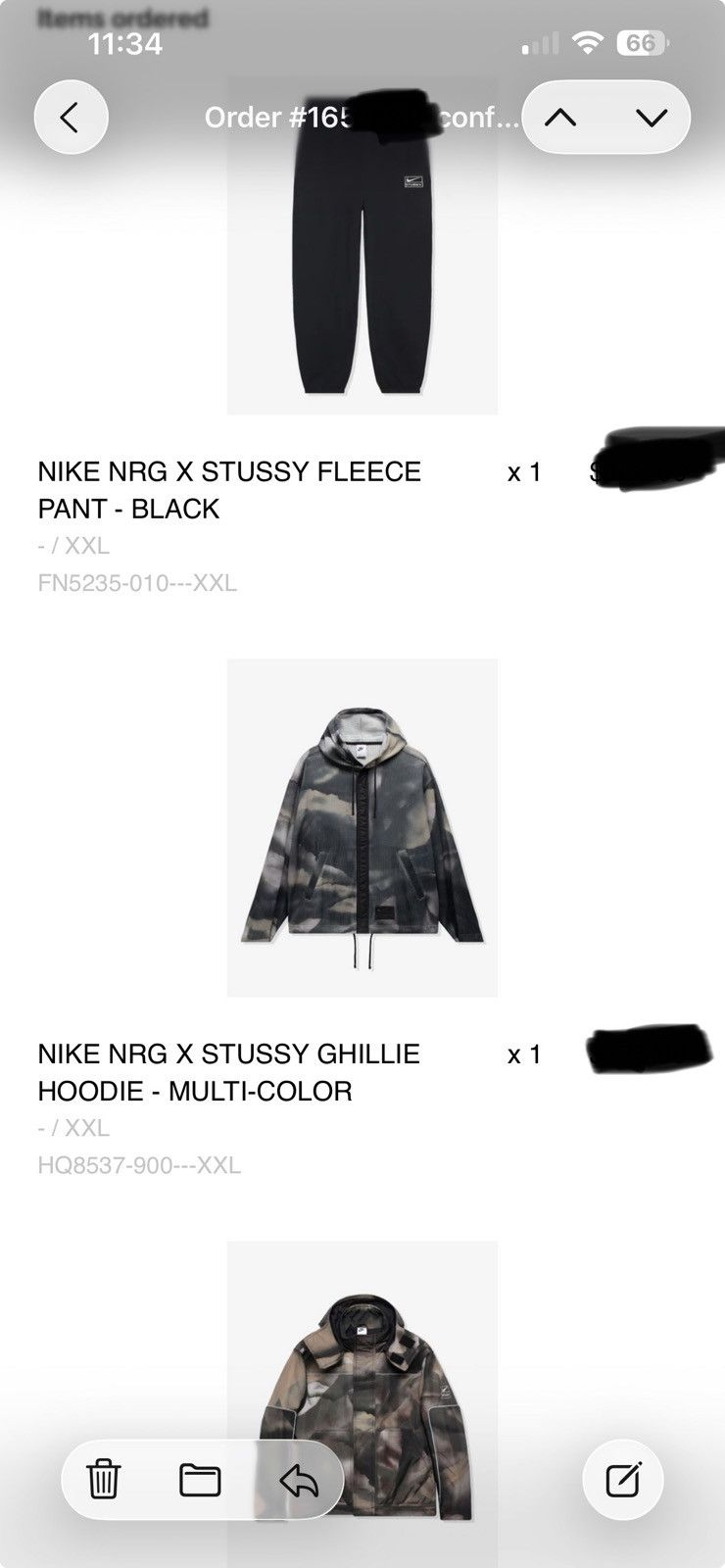 Nike × Stussy Stussy x Nike Primaloft Hooded Utility Jacket 2XL Size US XXL / EU 58 / 5 - 5 Thumbnail