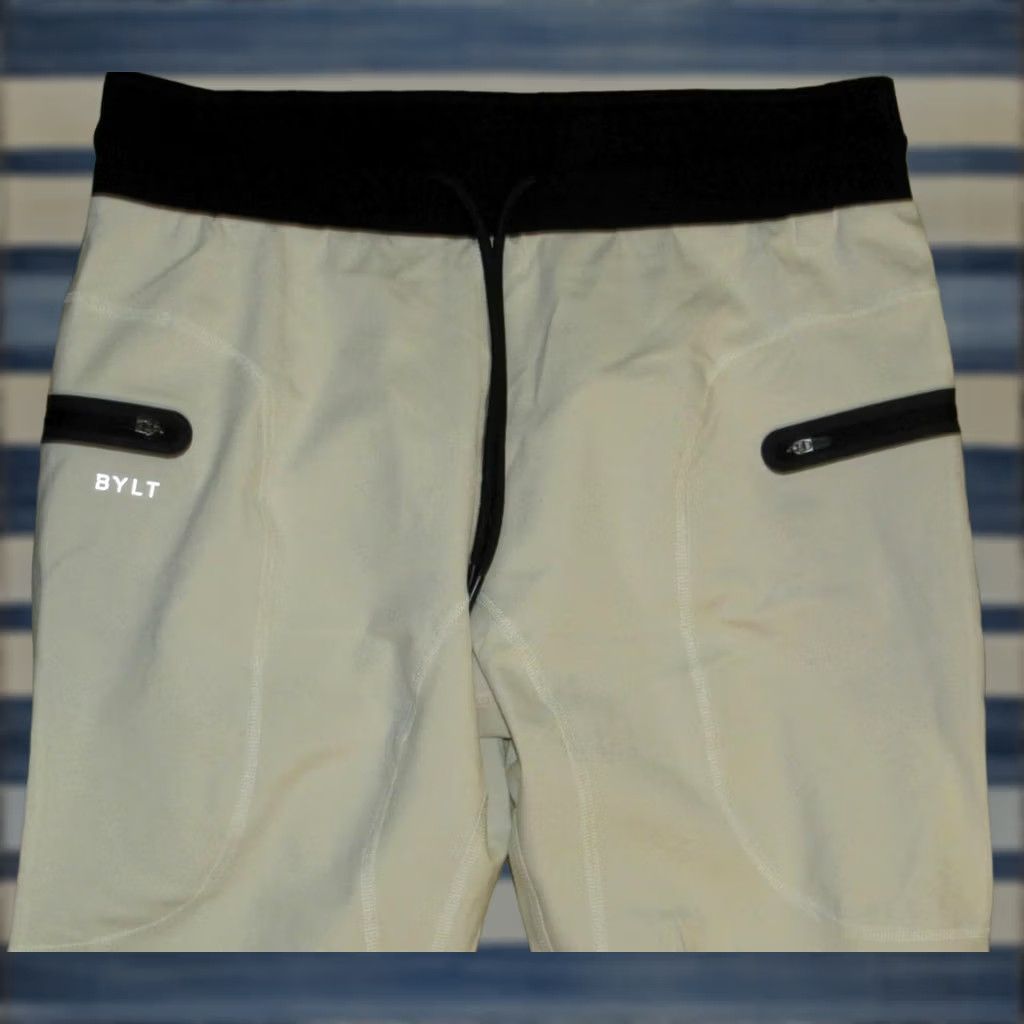 Vintage BYLT Elite Jogger Pants White Large Men Size US 33 - 1 Thumbnail