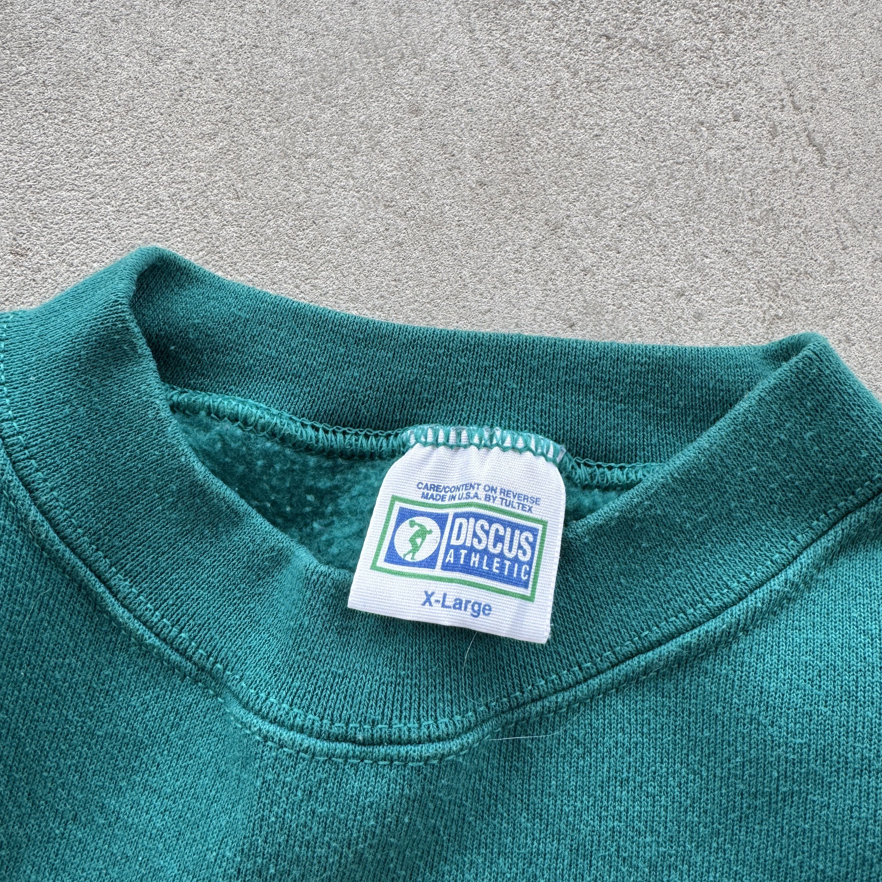 Russell Athletic Vintage 90s Basic Crewneck Sweatshirt Size US XL / EU 56 / 4 - 6 Thumbnail