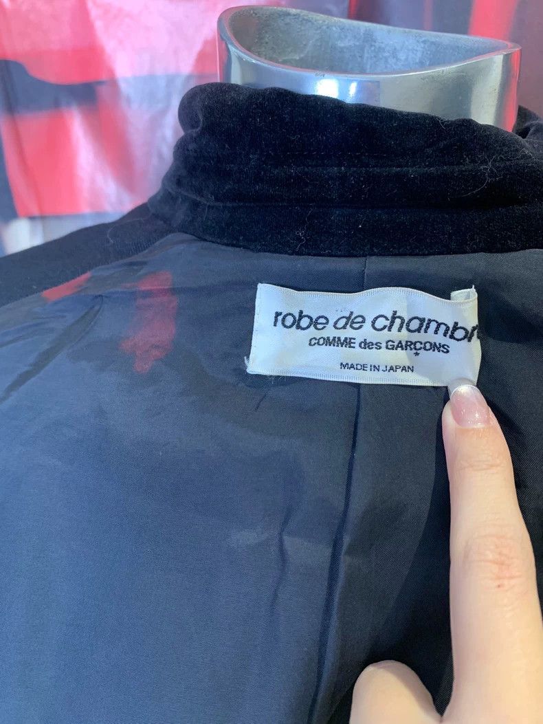Comme des Garcons Comme Des Garcons Cute black stitched button jacket Size S / US 4 / IT 40 - 8 Thumbnail