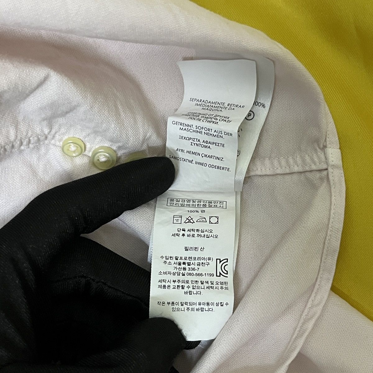 Polo Ralph Lauren × Ralph Lauren × Ralph Lauren Blue Label Pink Pony Polo Ralph Lauren Button Up Shirt Size US M / EU 48-50 / 2 - 12 Thumbnail