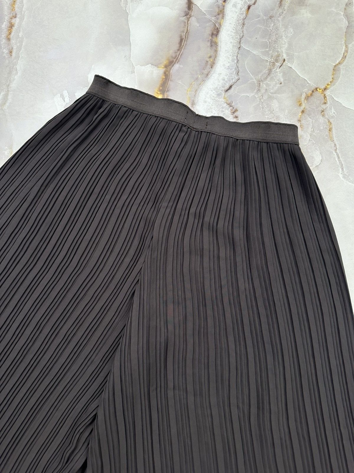 Japanese Brand Vintage Cropped Pleated Wide Pants Size 26" / US 2 / IT 38 - 8 Thumbnail
