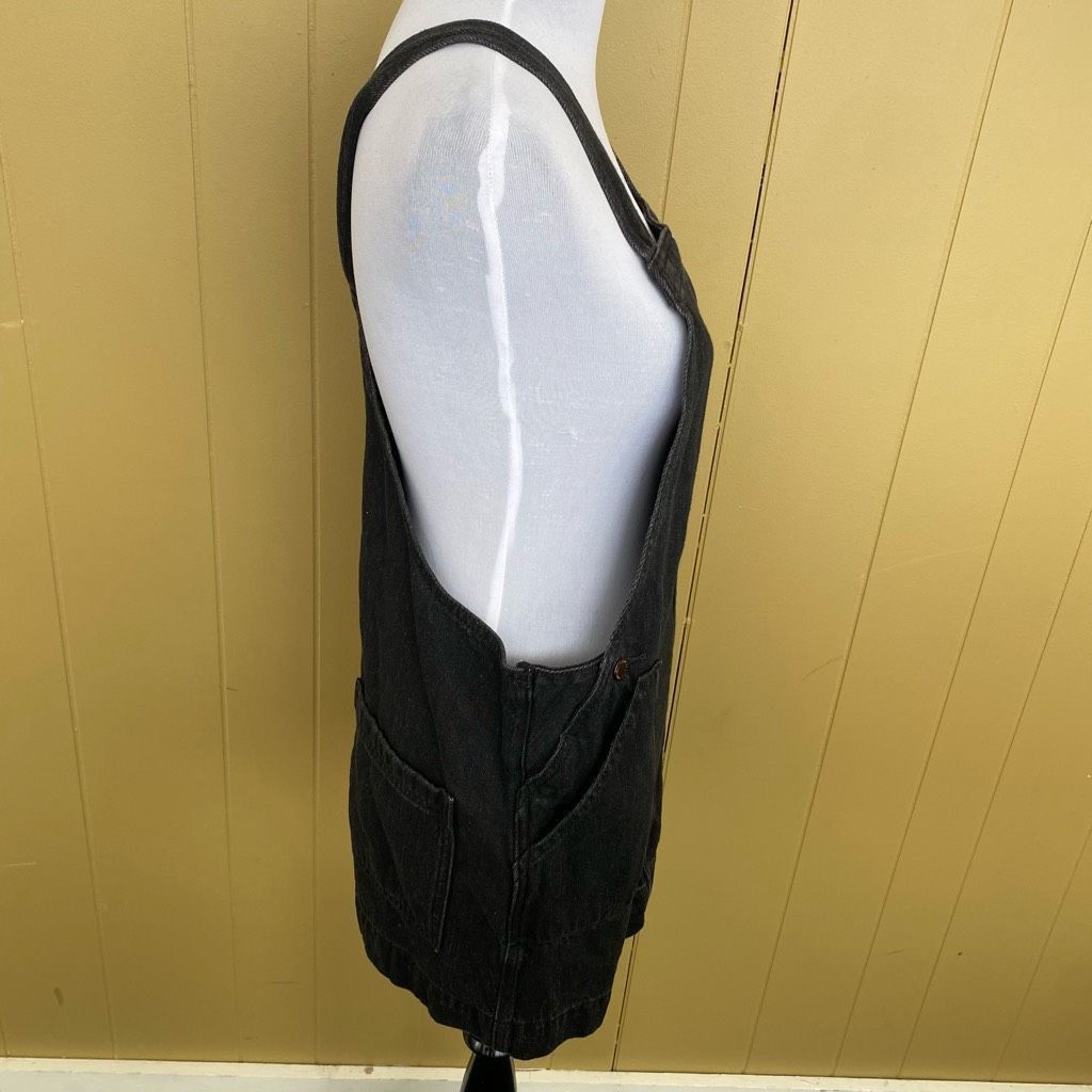 Other Universal thread women XS overall Jean skirt black Size 26" / US 2 / IT 38 - 4 Thumbnail