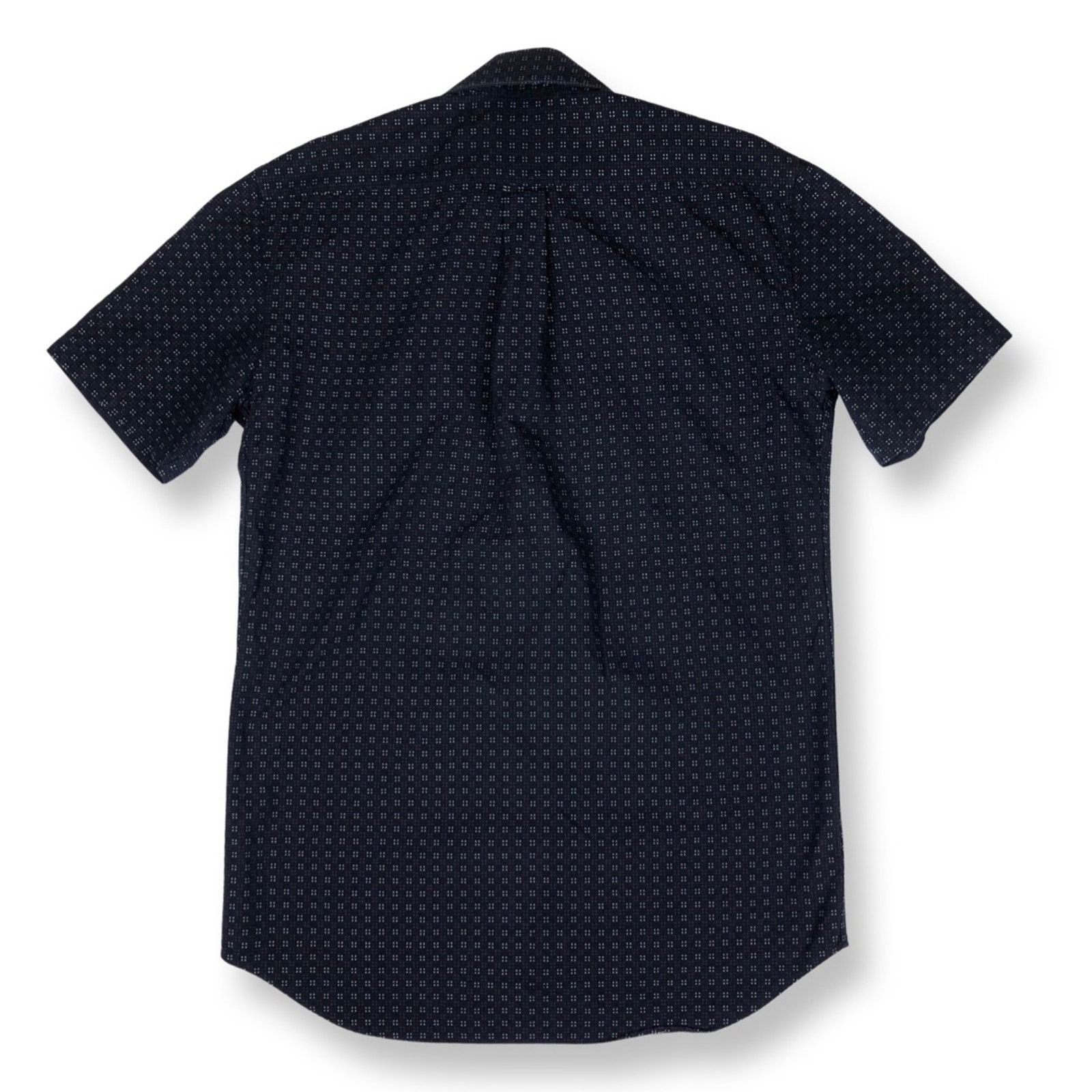 Vintage × Yves Saint Laurent Yves Saint Laurent YSL Logo Navy Shirt Size US S / EU 44-46 / 1 - 7 Thumbnail