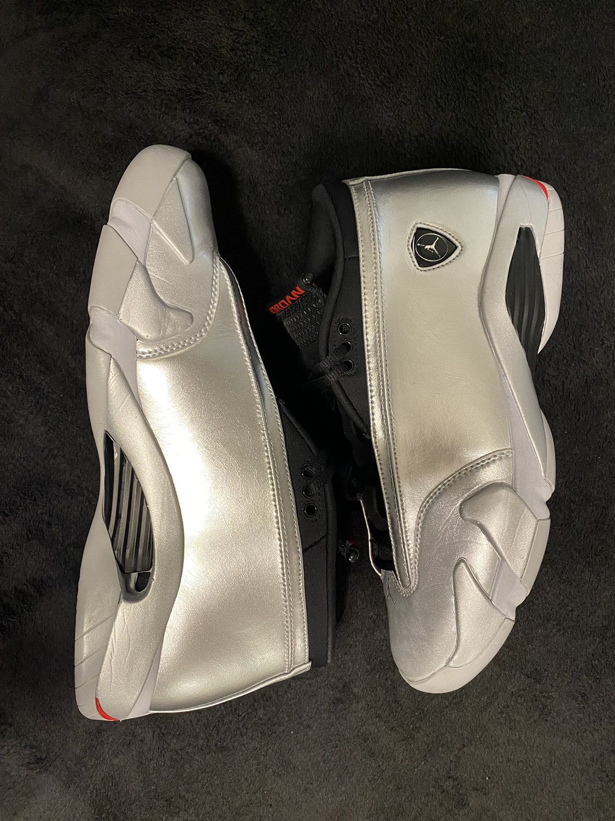 Jordan Brand Wmns Air Jordan 14 Retro Low 'Metallic Silver' Size US 11.5 / IT 41.5 - 1 Thumbnail