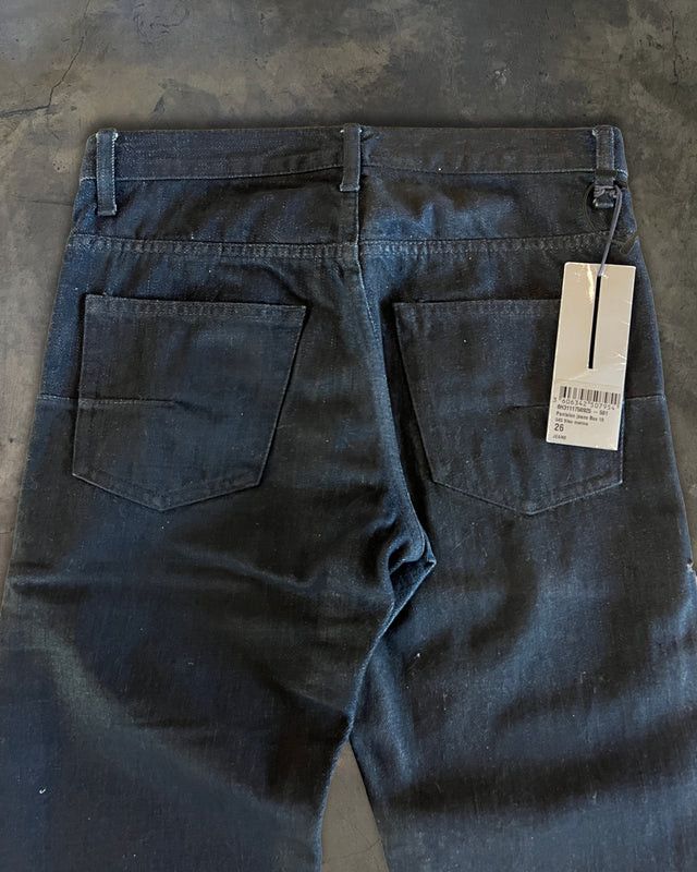Dior DIOR HOMME AW2008 'LUMIERE DU NORD' WAXED BLEU MARINE DENIM Size US 26 / EU 42 - 5 Thumbnail