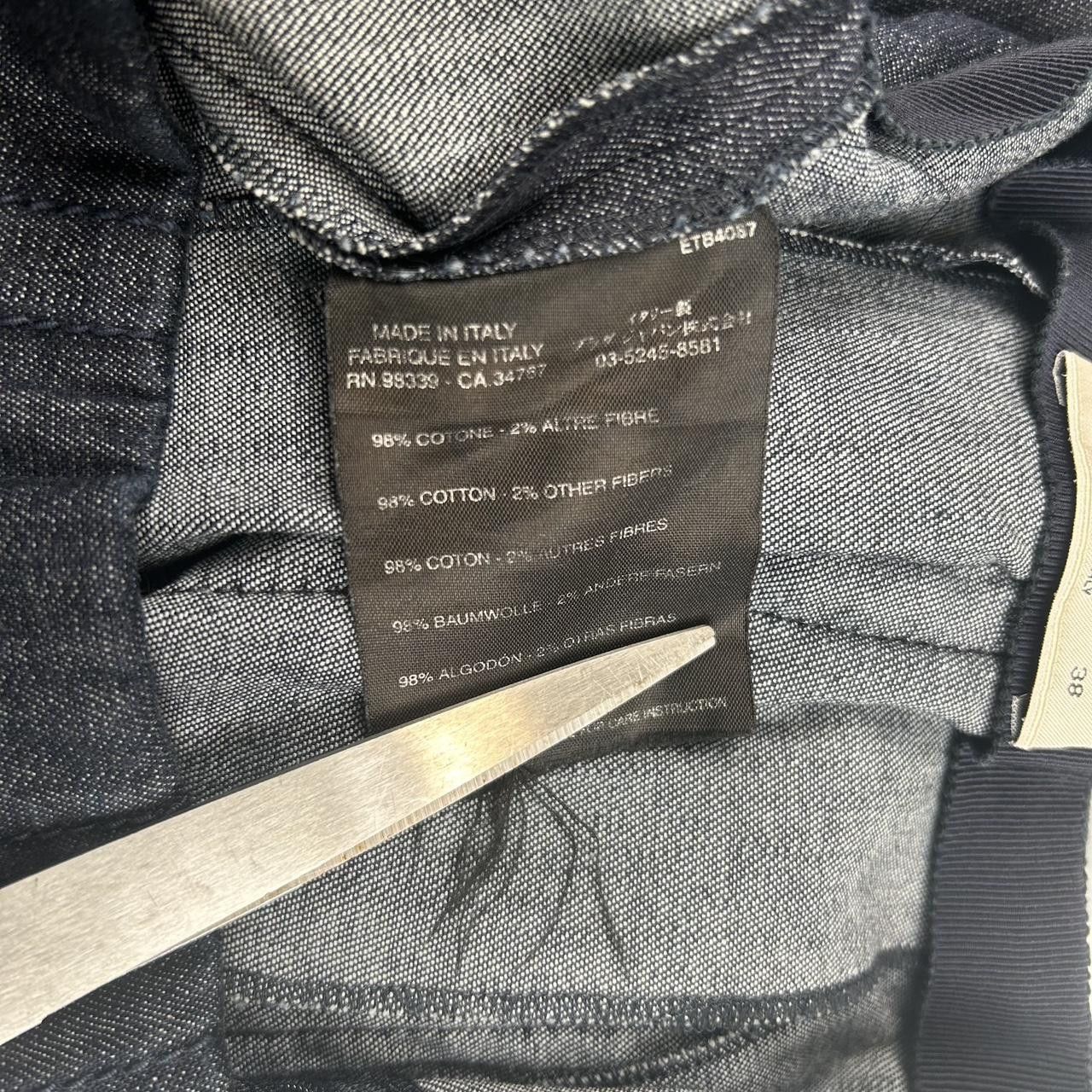 Prada Denim Prada Distressed Skirt Size 26" / US 2 / IT 38 - 7 Thumbnail