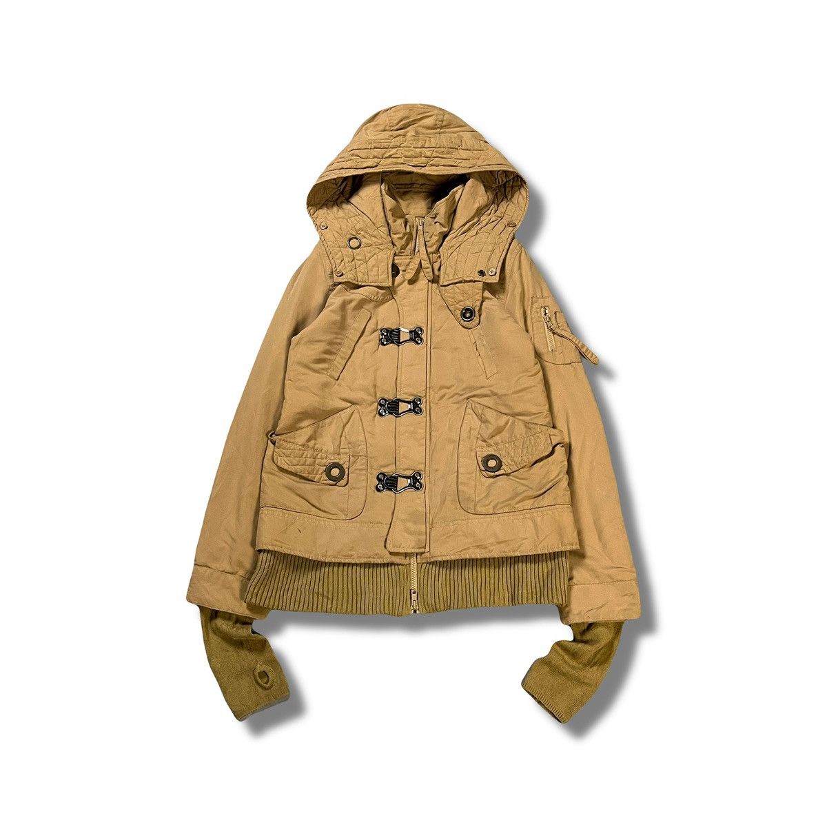 SLY 2000s ARCHIVE MILITARY JACKET TECHNICAL MULTI POCKET DESIGN Size US S / EU 44-46 / 1 - 1 Thumbnail