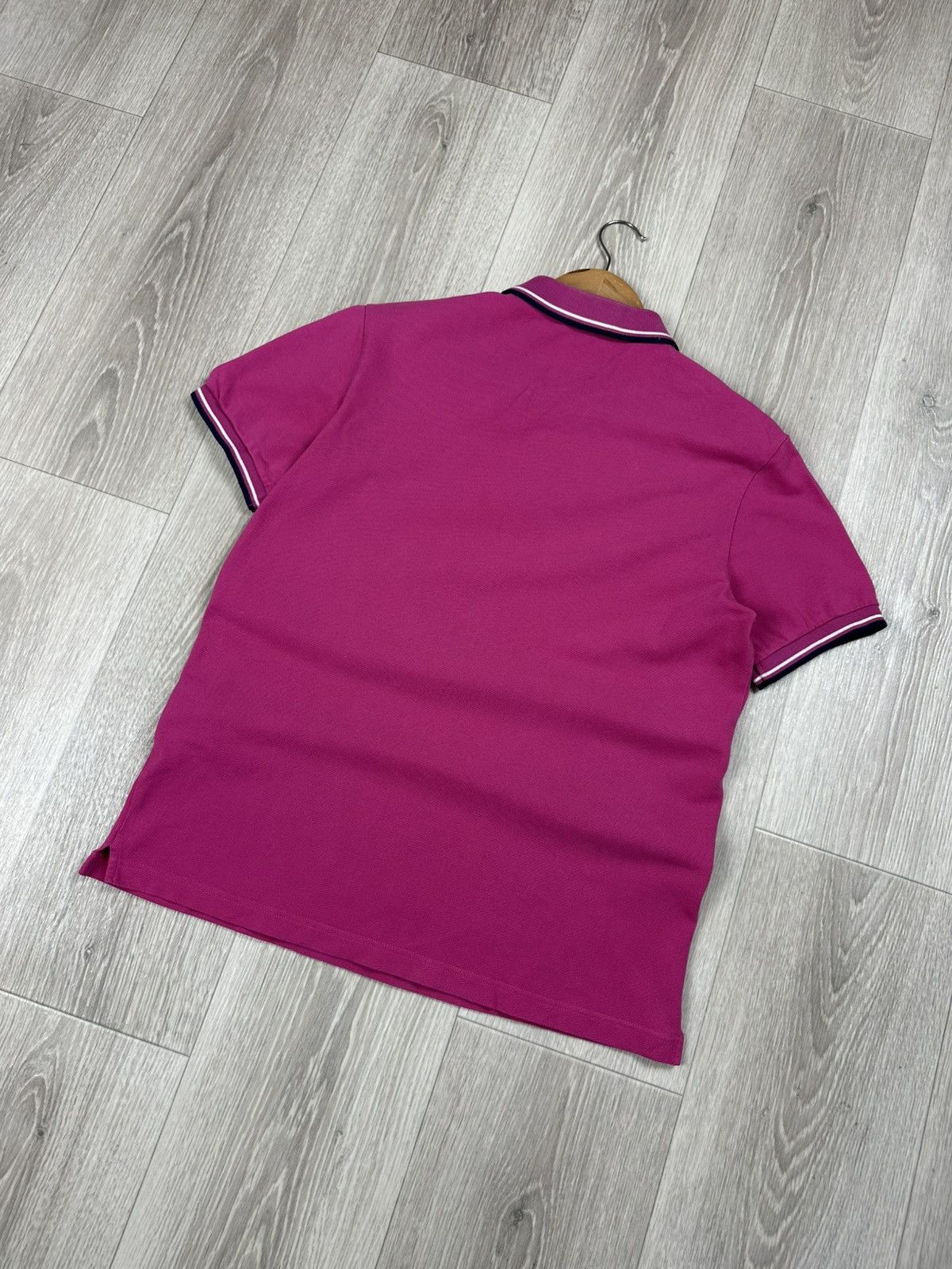 Prada PRADA Pink Polos Shirt Red Tab Size L Size US L / EU 52-54 / 3 - 12 Thumbnail
